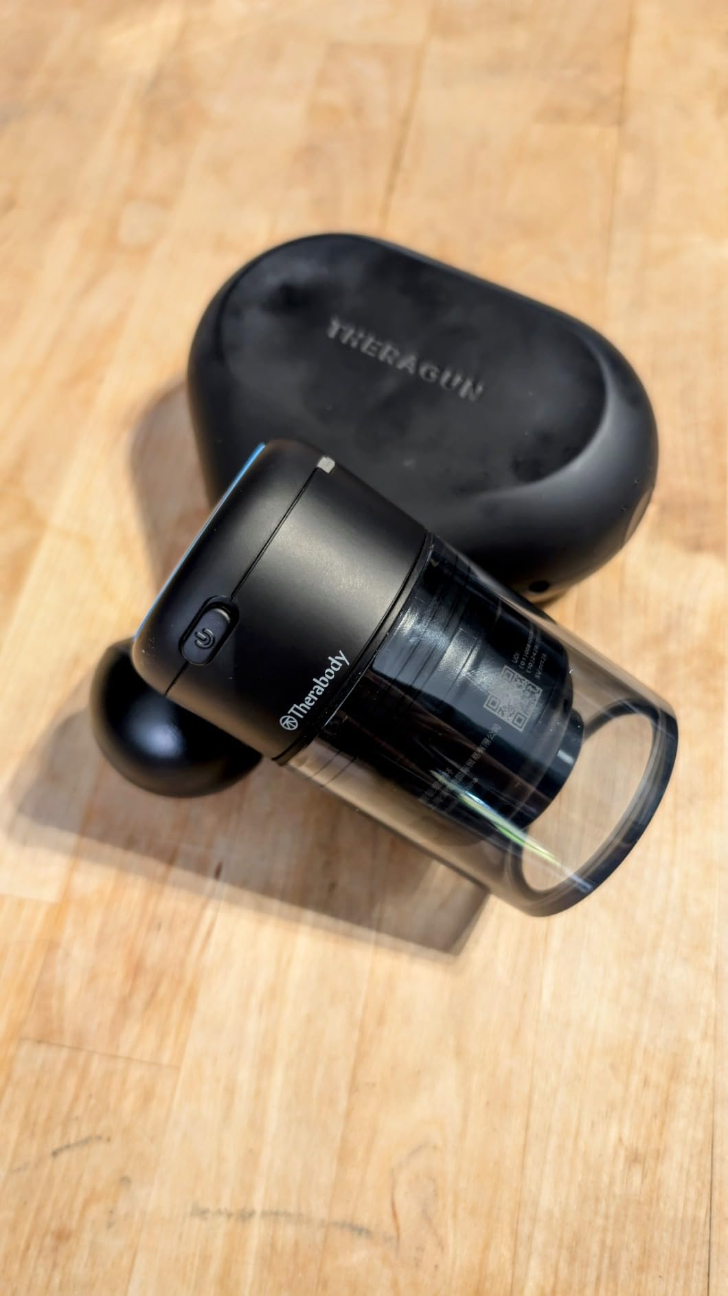 Therabody TheraCup - Portable Cupping Massage Therapy for Localized Muscle Tension Relief & Blood Circulation in Back, Shoulders, Legs and Body - Smart Cupping Therapy with ThermaVibration Technology customer photo 1
