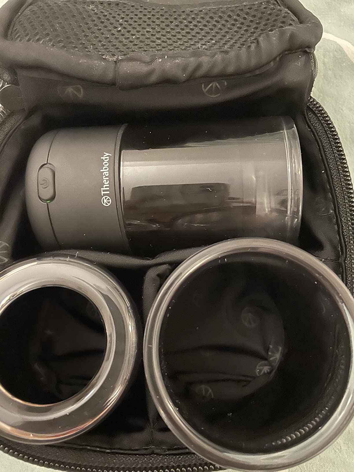 Therabody TheraCup - Portable Cupping Massage Therapy for Localized Muscle Tension Relief & Blood Circulation in Back, Shoulders, Legs and Body - Smart Cupping Therapy with ThermaVibration Technology customer photo 2