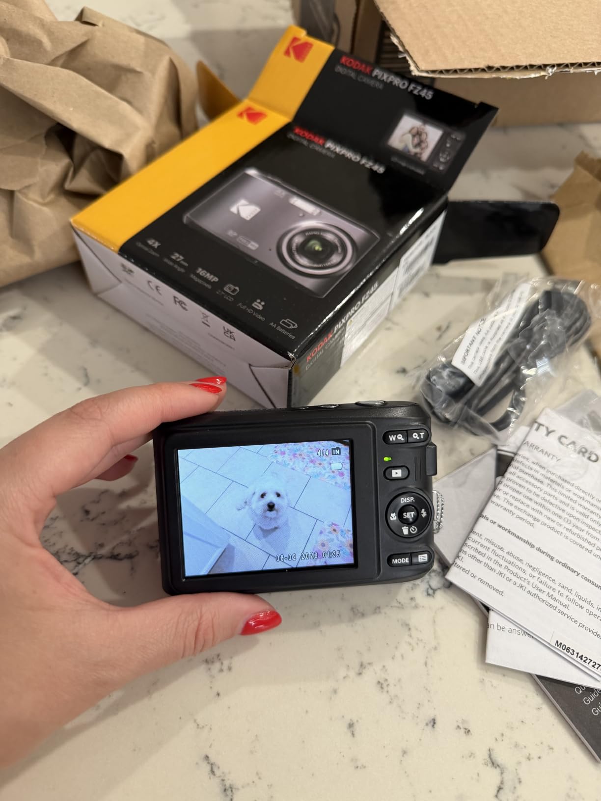 Kodak PIXPRO FZ45 Digital Camera, 16MP Point & Shoot (Black) customer photo 2