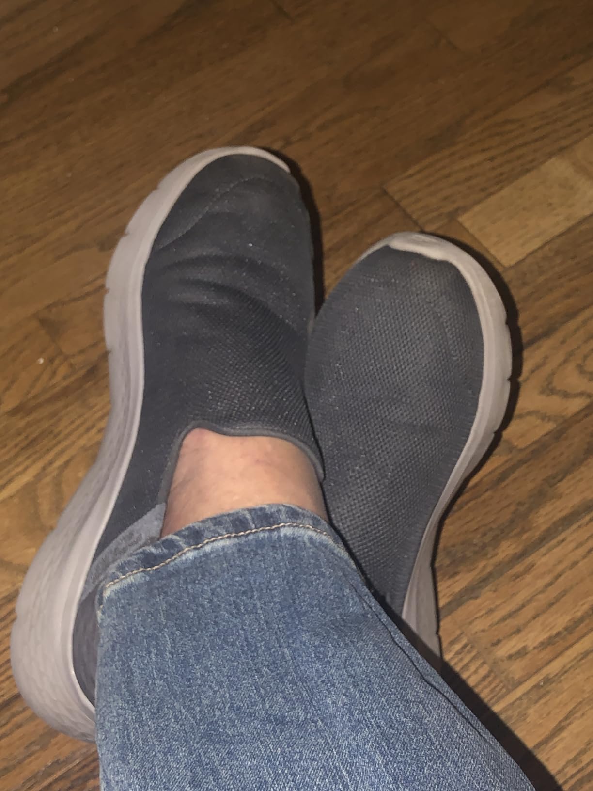 Skechers Men's Hands Free Slip-ins Go Walk Flex No Hands Sneaker customer photo 2