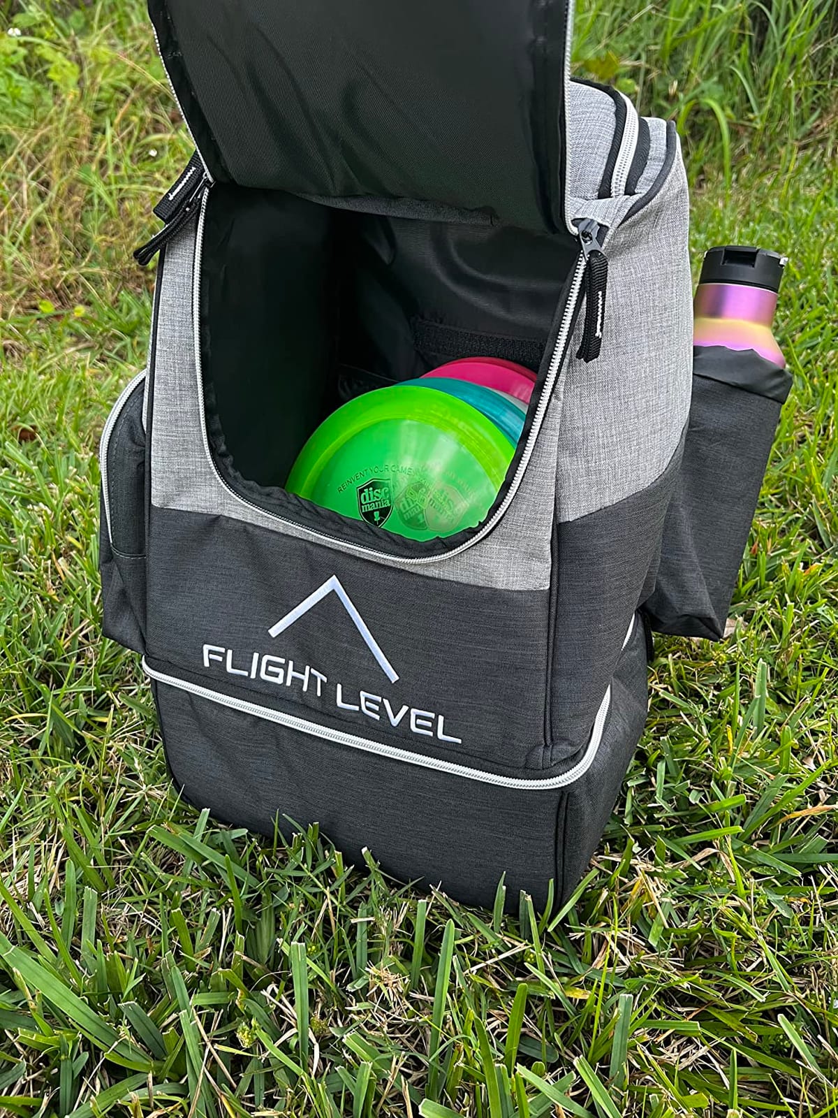 Flight level Disc Golf Backpack with Insulated Cooler | Frisbee Disc Golf Bag | Large Capacity up to 20 Discs customer photo 1