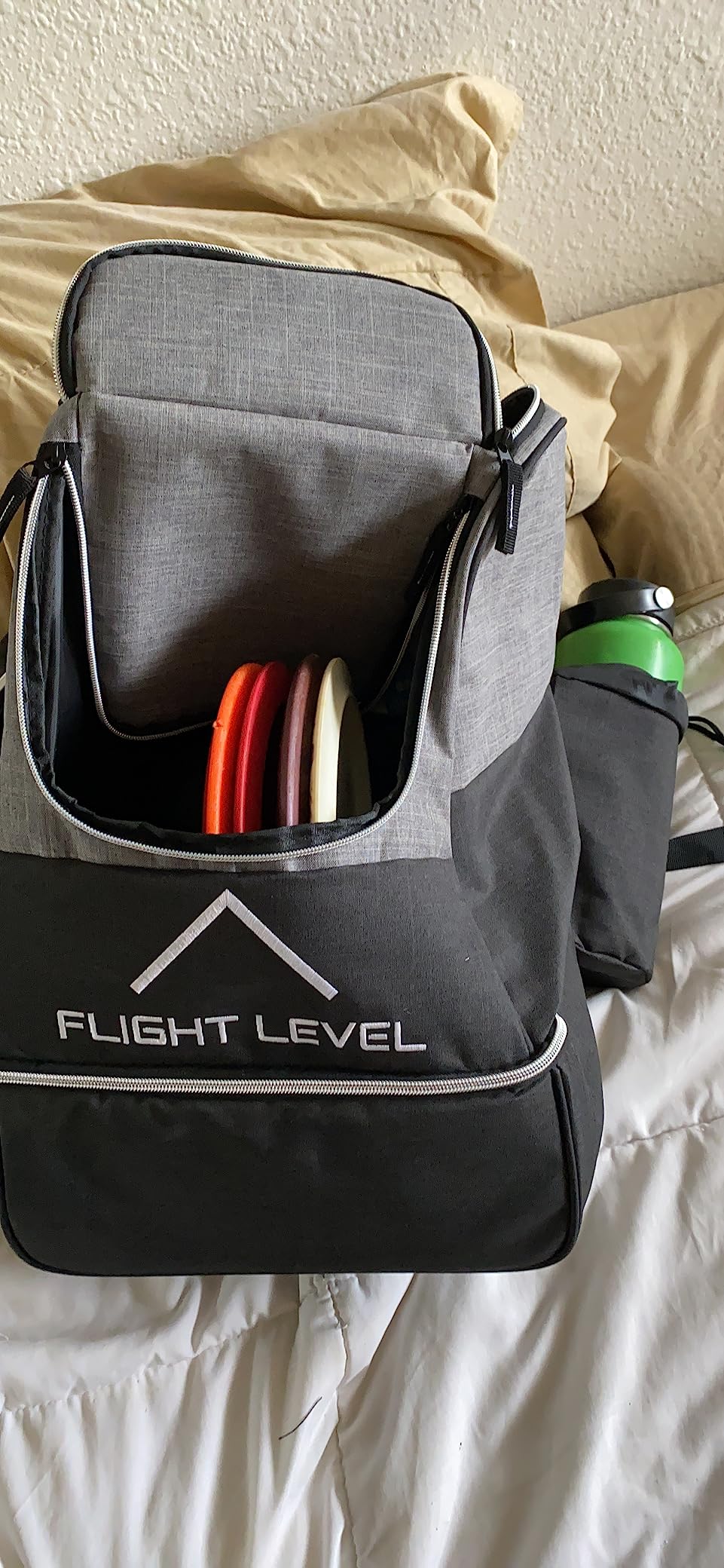 Flight level Disc Golf Backpack with Insulated Cooler | Frisbee Disc Golf Bag | Large Capacity up to 20 Discs customer photo 2