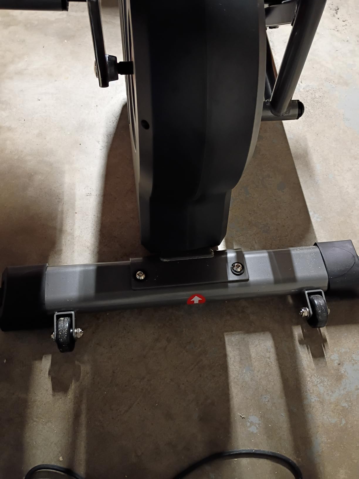 Sunny Health & Fitness Smart Recumbent Cross Trainer with Arm Exerciser | Dual Function Full-Body Workout, 8-Lvl Magnetic Resistance, Adjustable Seat, Step-Thru Frame, Pulse Sensor, Free SunnyFit App customer photo 2
