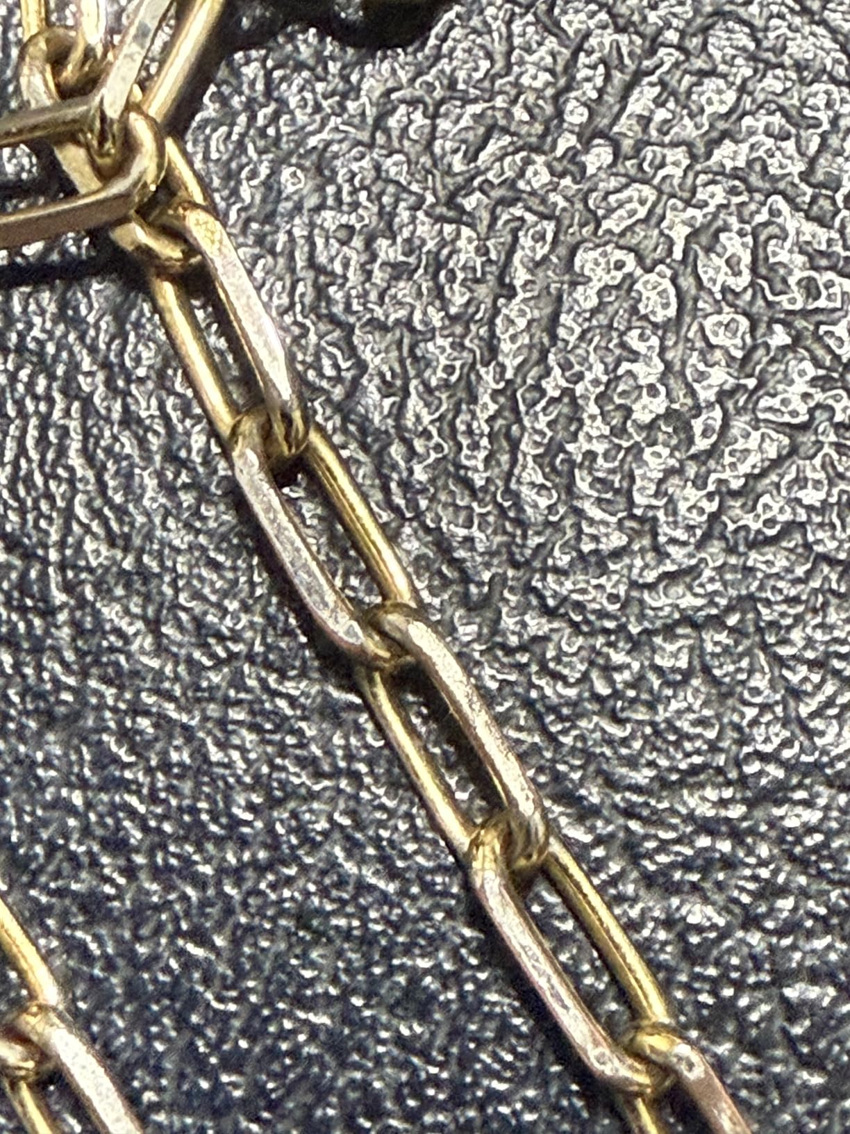 CHESKY 14K Gold Plated Layered Chain Necklace for Women | Trendy Cuban Link Chain, Chunky Paperclip Chain, Toggle Clasp Necklace, Fashion Gold Jewelry customer photo 1
