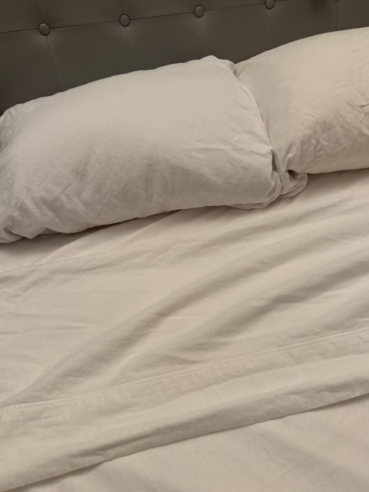Bare Home 100% Organic Cotton Flannel Sheet Set (Queen, Cypress) | 100% Organic Cotton Flannel, Double Brushed for Extra Softness & Comfort, Warm, Cozy, and Durable customer photo 1