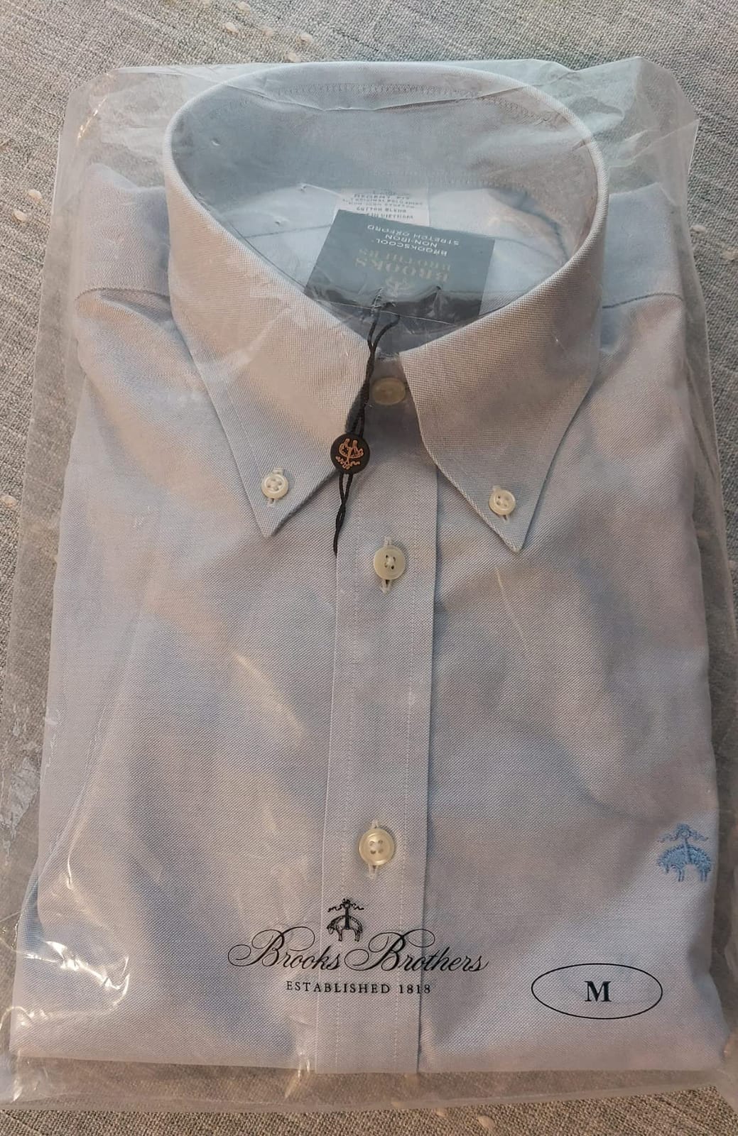 Brooks Brothers Men's Non-Iron Long Sleeve Button Down Sport Shirt customer photo 1