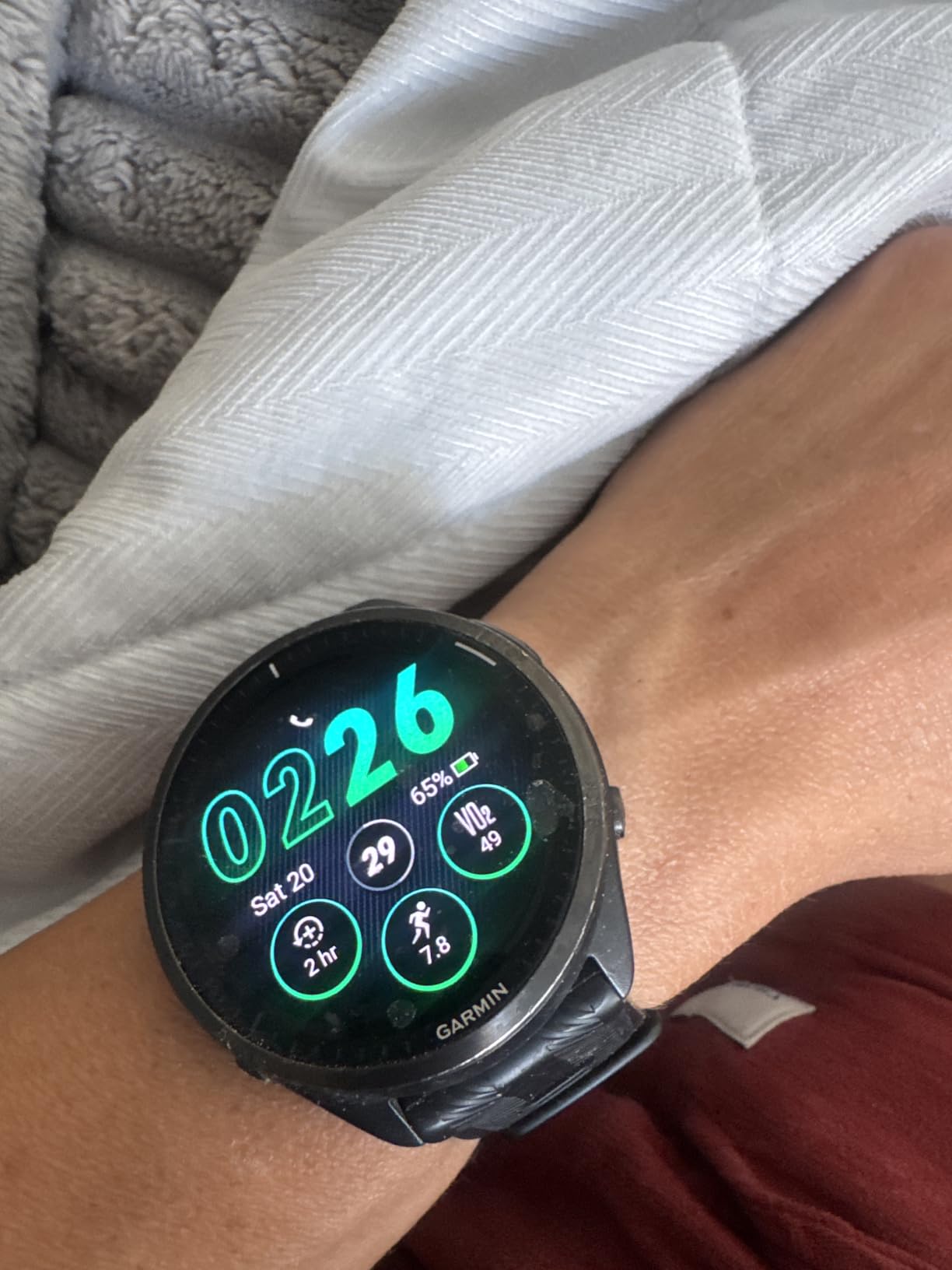 Forerunner 965, Running Smartwatch, 47mm, Black/Powder Gray | Maps, Advanced Training Metrics & Recovery Insights, Music On Your Wrist, Garmin Coach, Daily Suggested Workouts customer photo 2