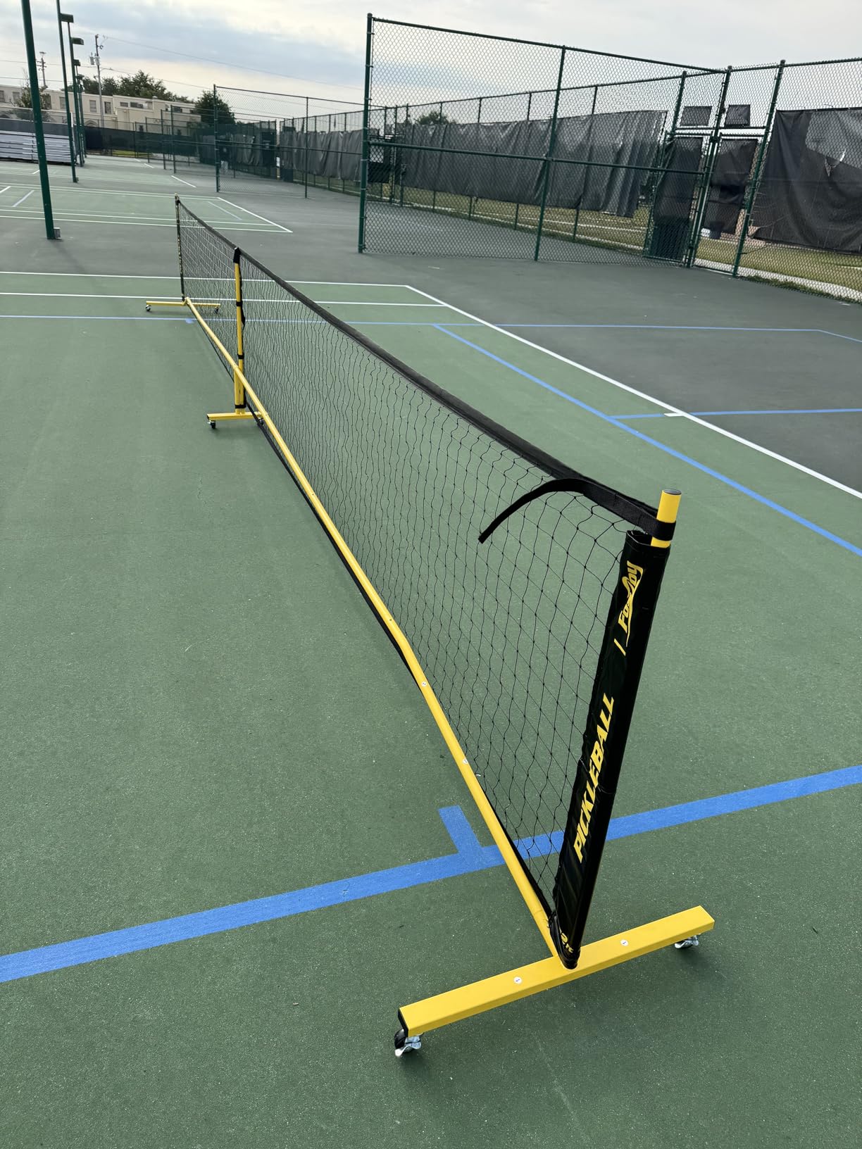 Fostoy Portable Pickleball Net Set with Wheels - 22 FT & 11 FT customer photo 1
