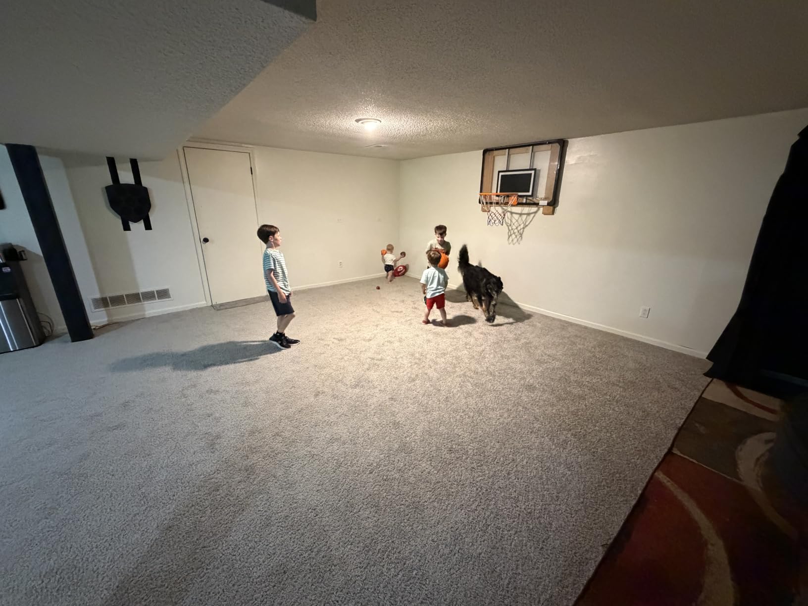 Soozier Wall Mounted Basketball Hoop, 45