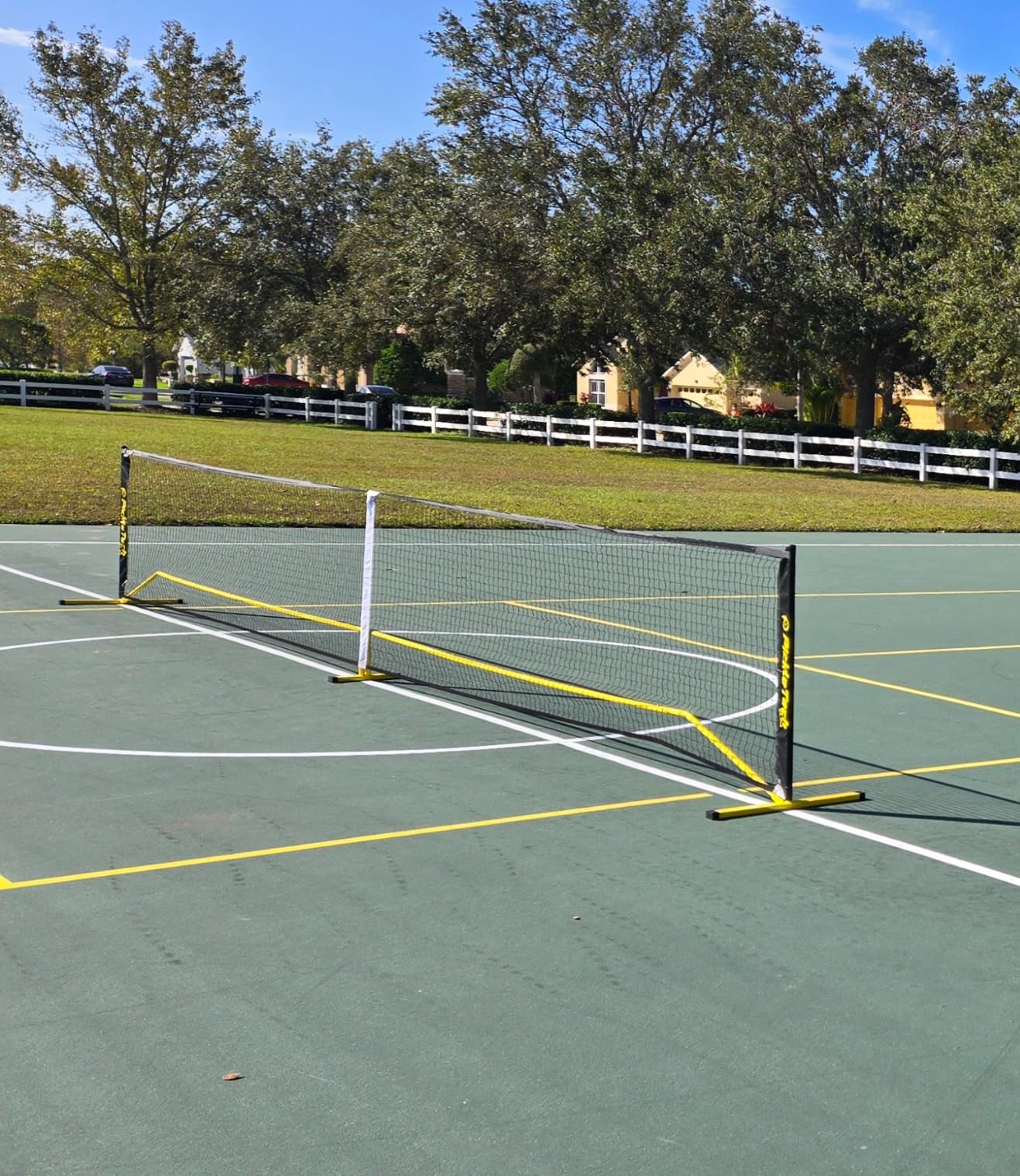 PICKLETECH 4.0 Slim Portable Pickleball Net - 22 FT USAPA customer photo 1