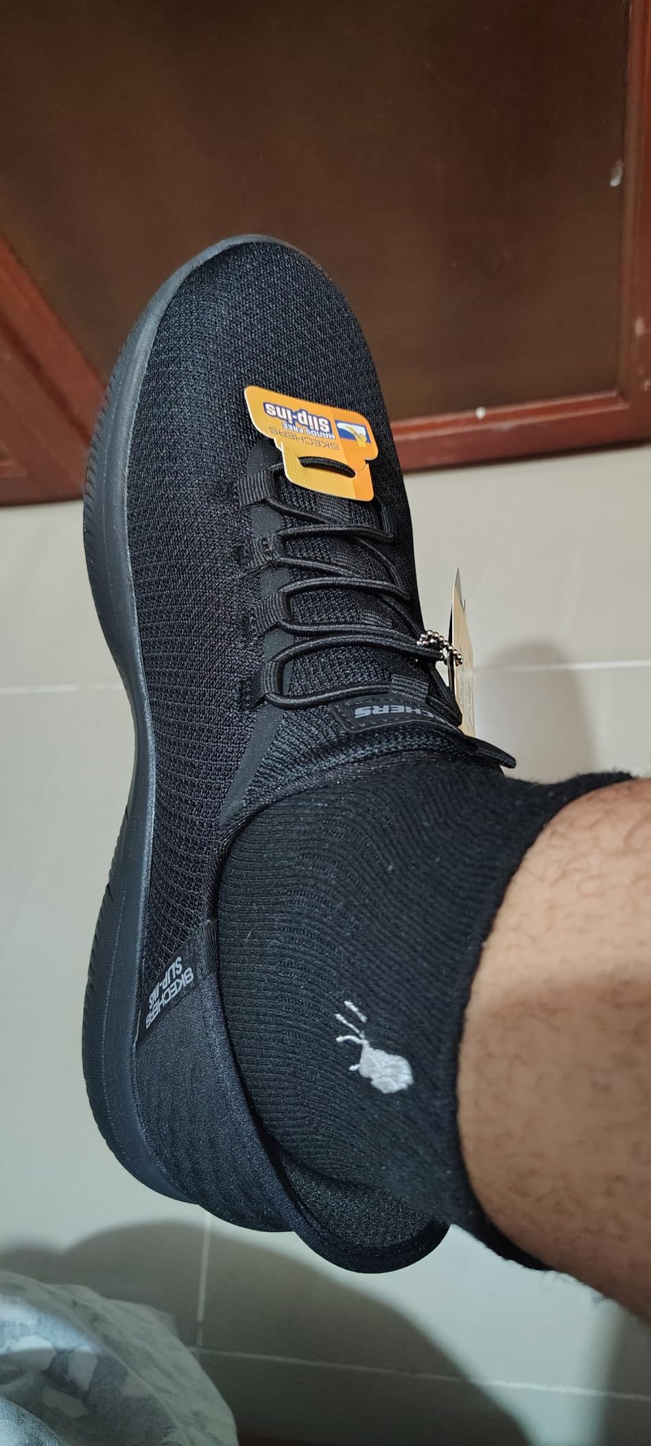 Skechers Men's Summits Colsin Bungee Work Shoe customer photo 2