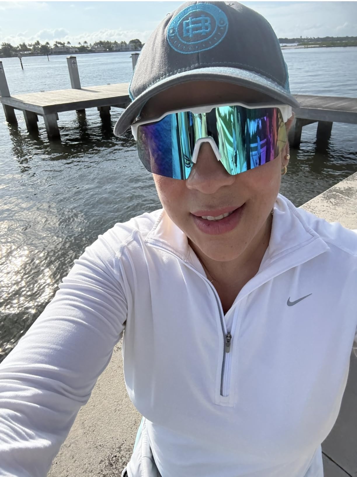 HAAYOT Sports Sunglasses with 5 Interchangeable Lenses | UV400 glasses with a polarized black lens for men and women, ideal for baseball, running, cycling and softball. customer photo 2