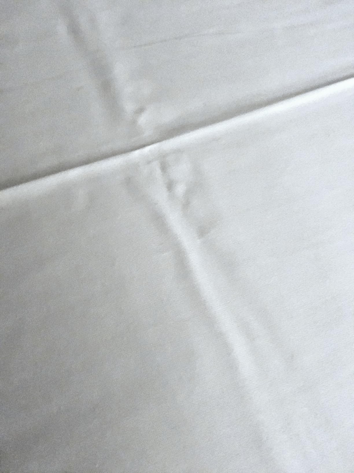 LANE LINEN Queen Sheet Set - 450TC Premium Long-Staple Cotton Sateen, White | Queen Bed Sheets - Soft, Breathable, Cooling & Silky, With a Snug 15 Inch Deep Pocket, OEKO-TEX Certified customer photo 2