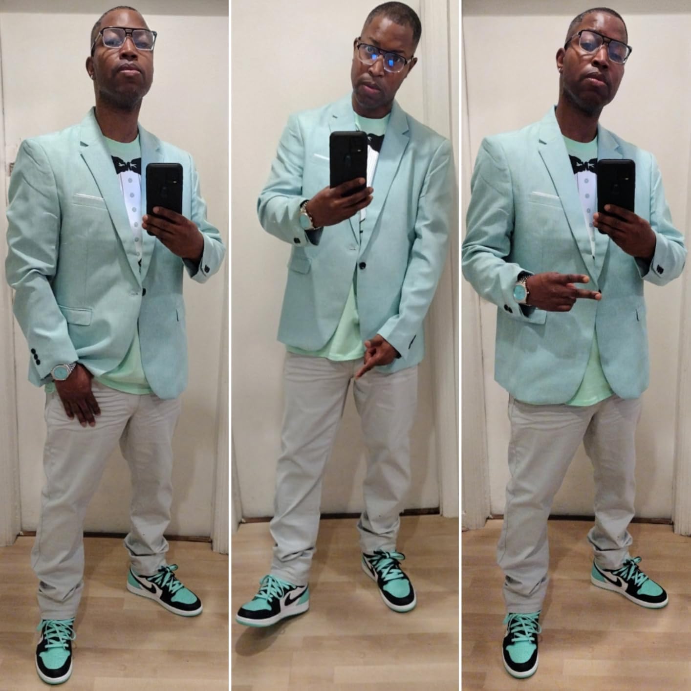 COOFANDY Men's Blazer Casual Sport Coats Slim Fit Lightweight Sports Jacket customer photo 1