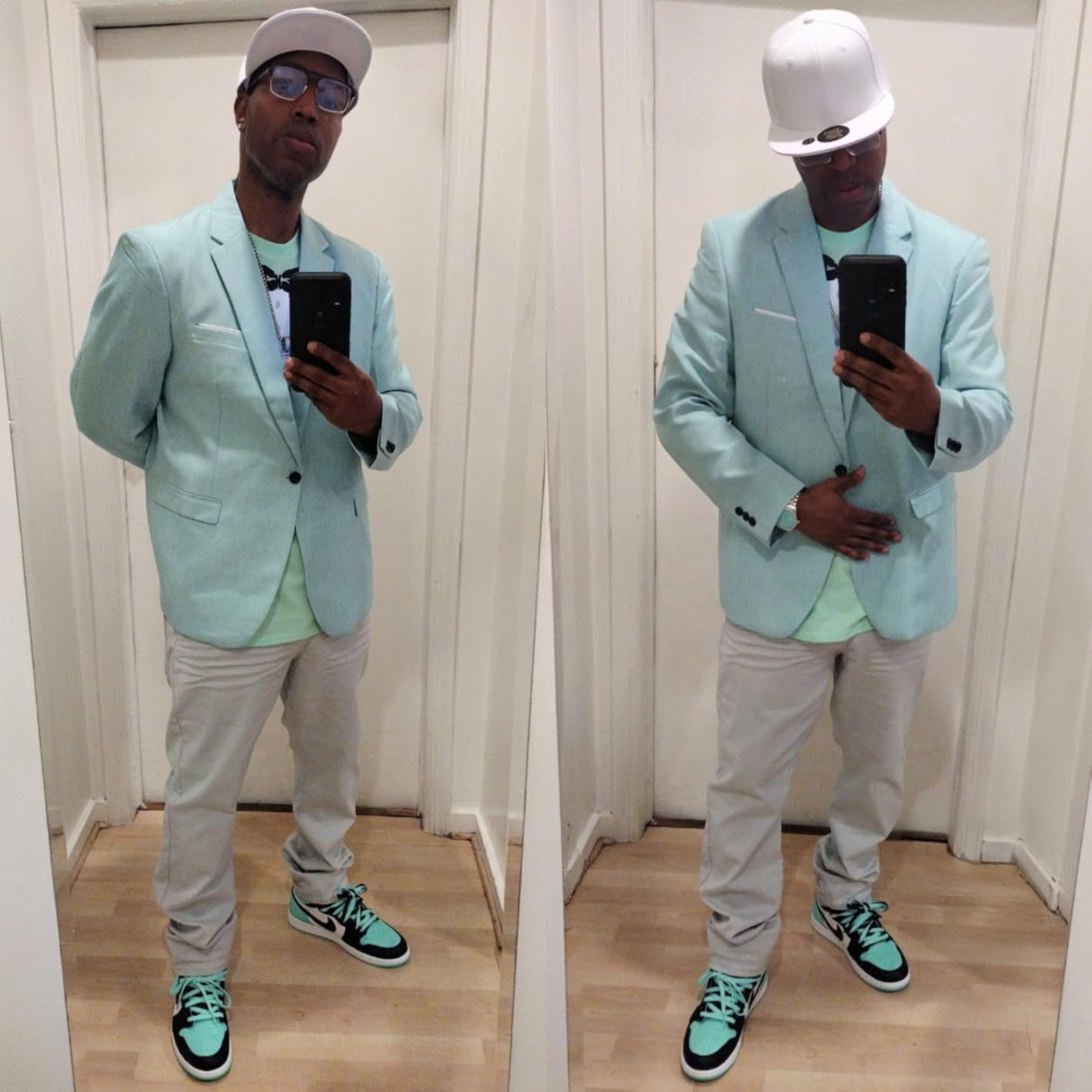 COOFANDY Men's Blazer Casual Sport Coats Slim Fit Lightweight Sports Jacket customer photo 2