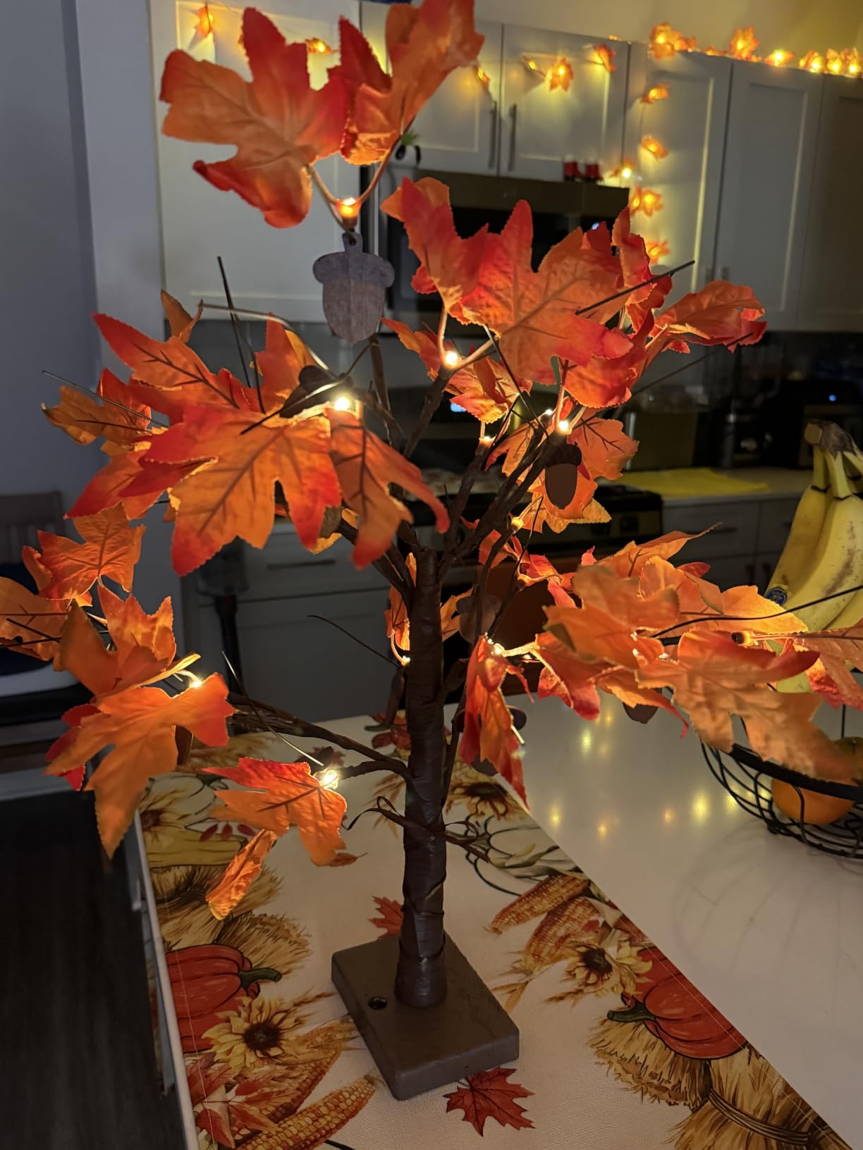 YEAHOME Fall Decorations for Home, Thanksgiving Decorations, 24