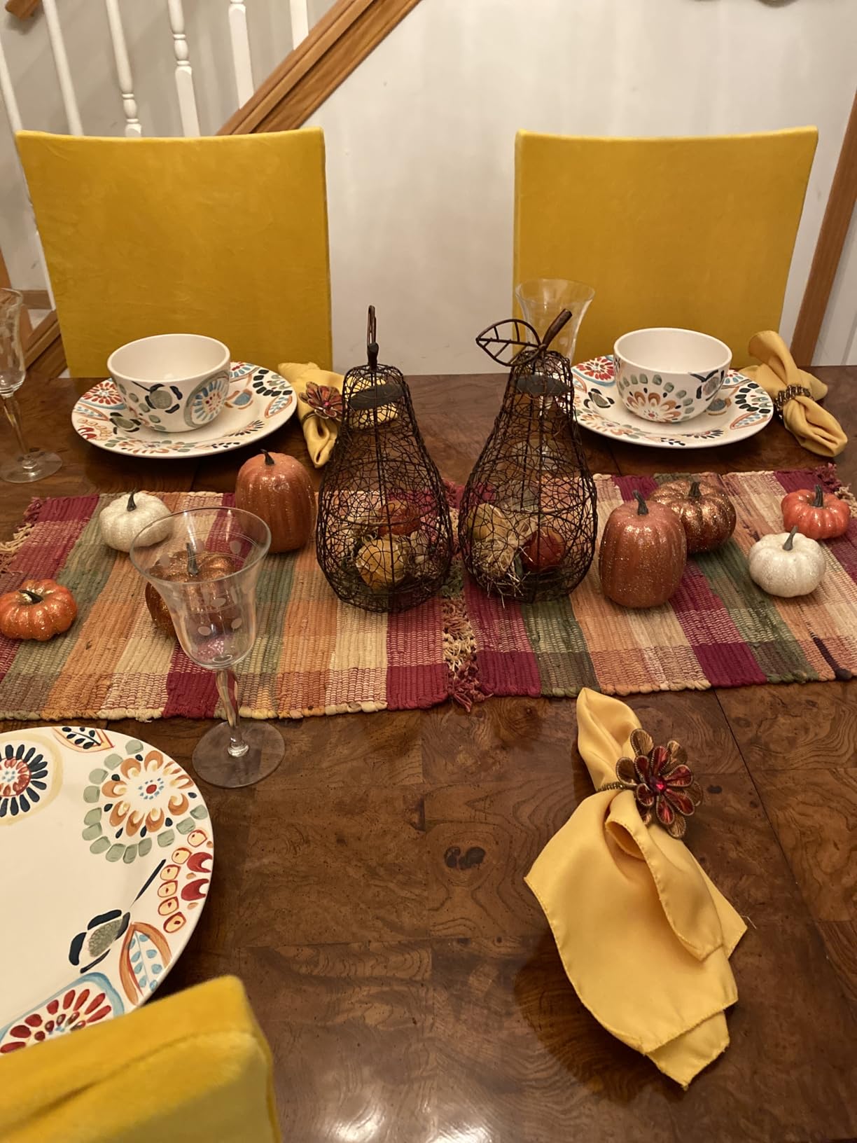 Artgar Pumpkin Decor Set, 23 PCS Fall Harvest Bowl Filler Decorations | Including Mini Pumpkins, Acorns, Pinecones, Berries Maple Leaves for Home Table Wedding DIY Fall Halloween Thanksgiving Decor customer photo 1