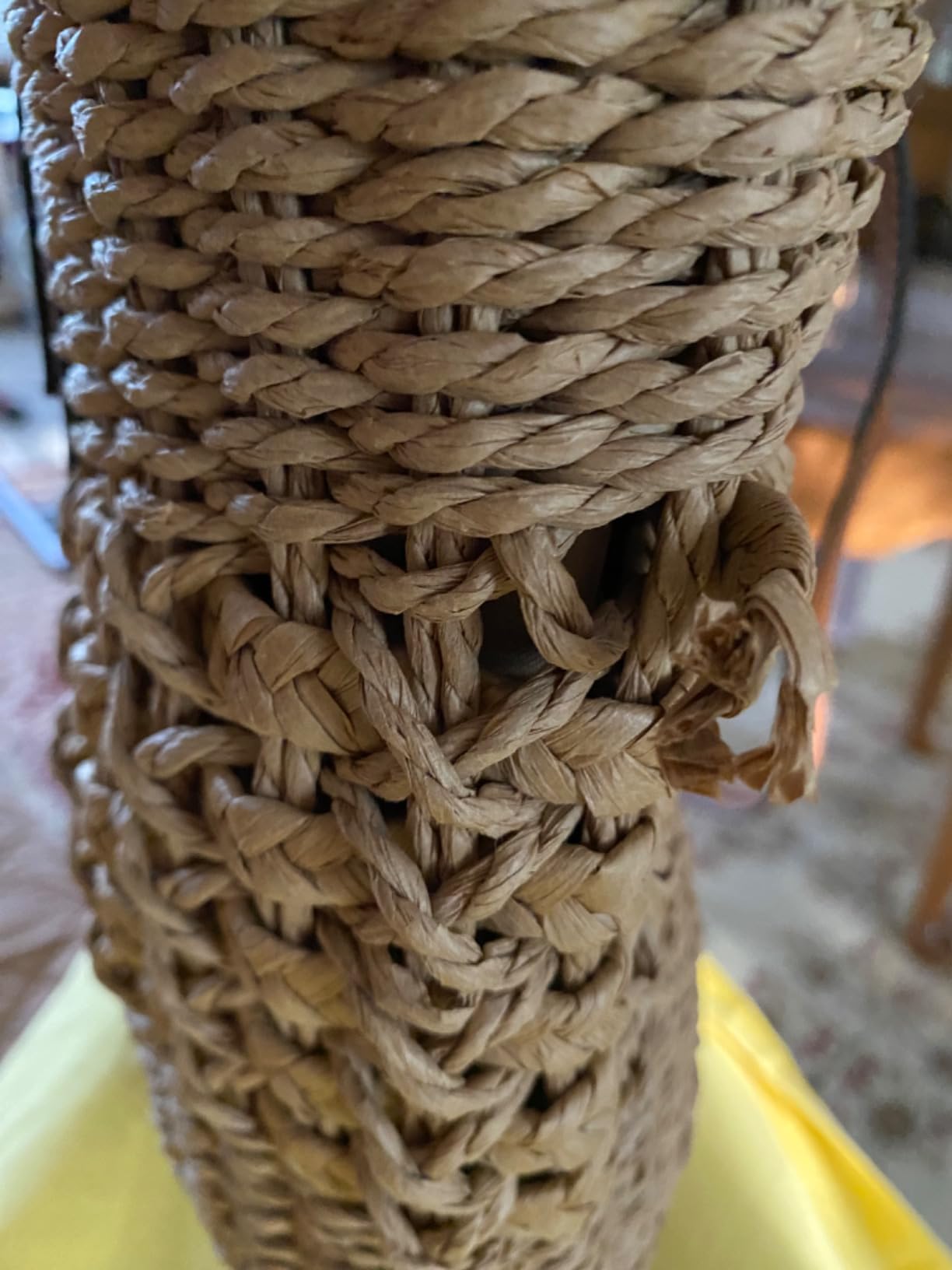 Women's Straw Shoulder Bag Large Rattan Woven Totes Summer Travel Beach Handbag Handmade Top Handle Purse customer photo 2