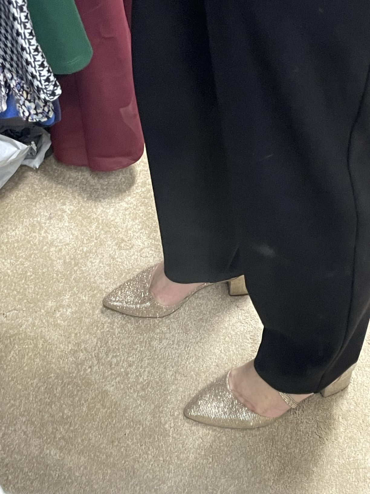 Women's Dress Shoes Block Heels Pumps customer photo 2