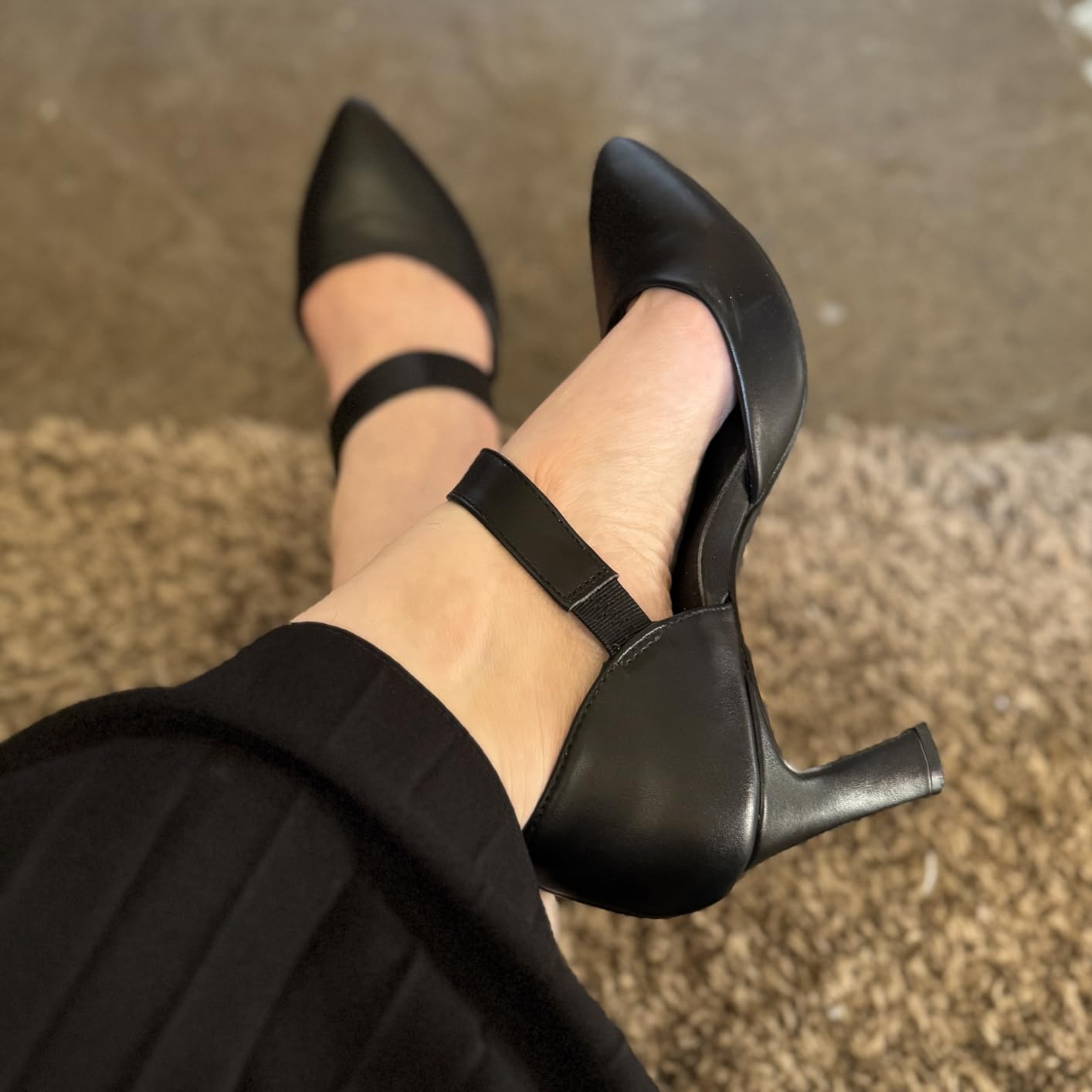 Women's High Heels Comfortable Work Pumps customer photo 1