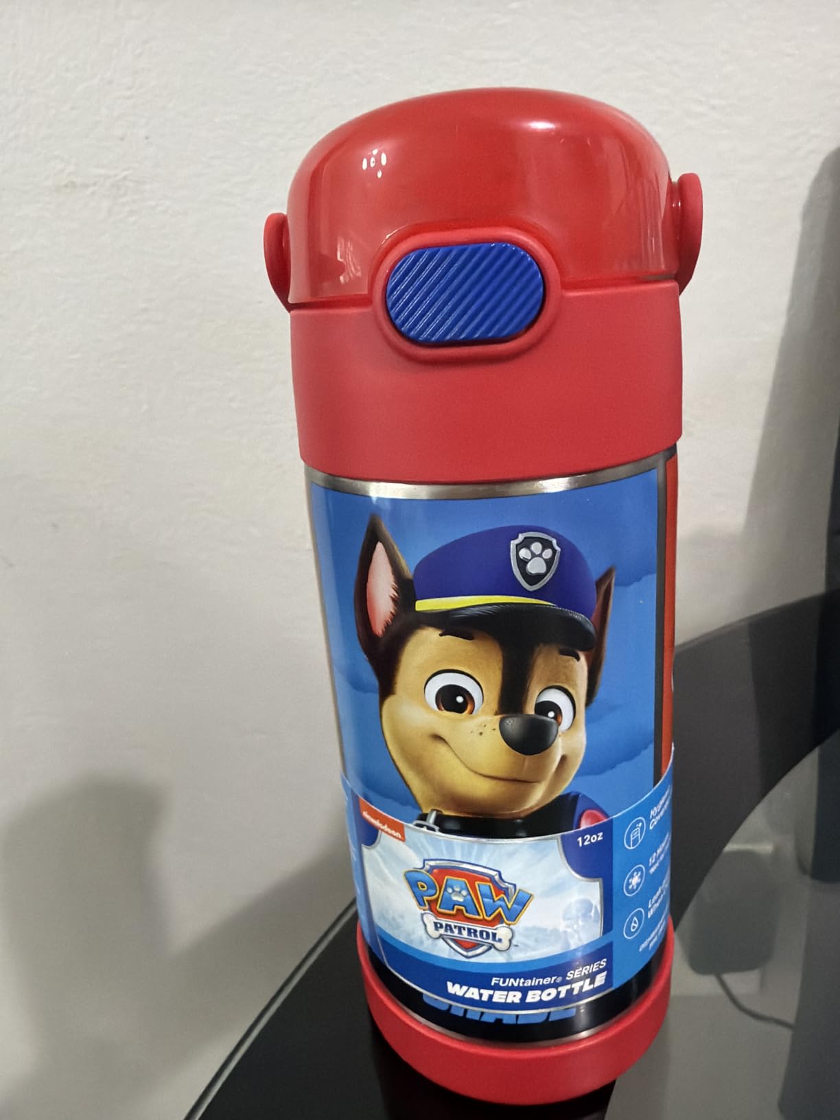 THERMOS FUNTAINER Water Bottle with Straw, 12oz, Bluey customer photo 1