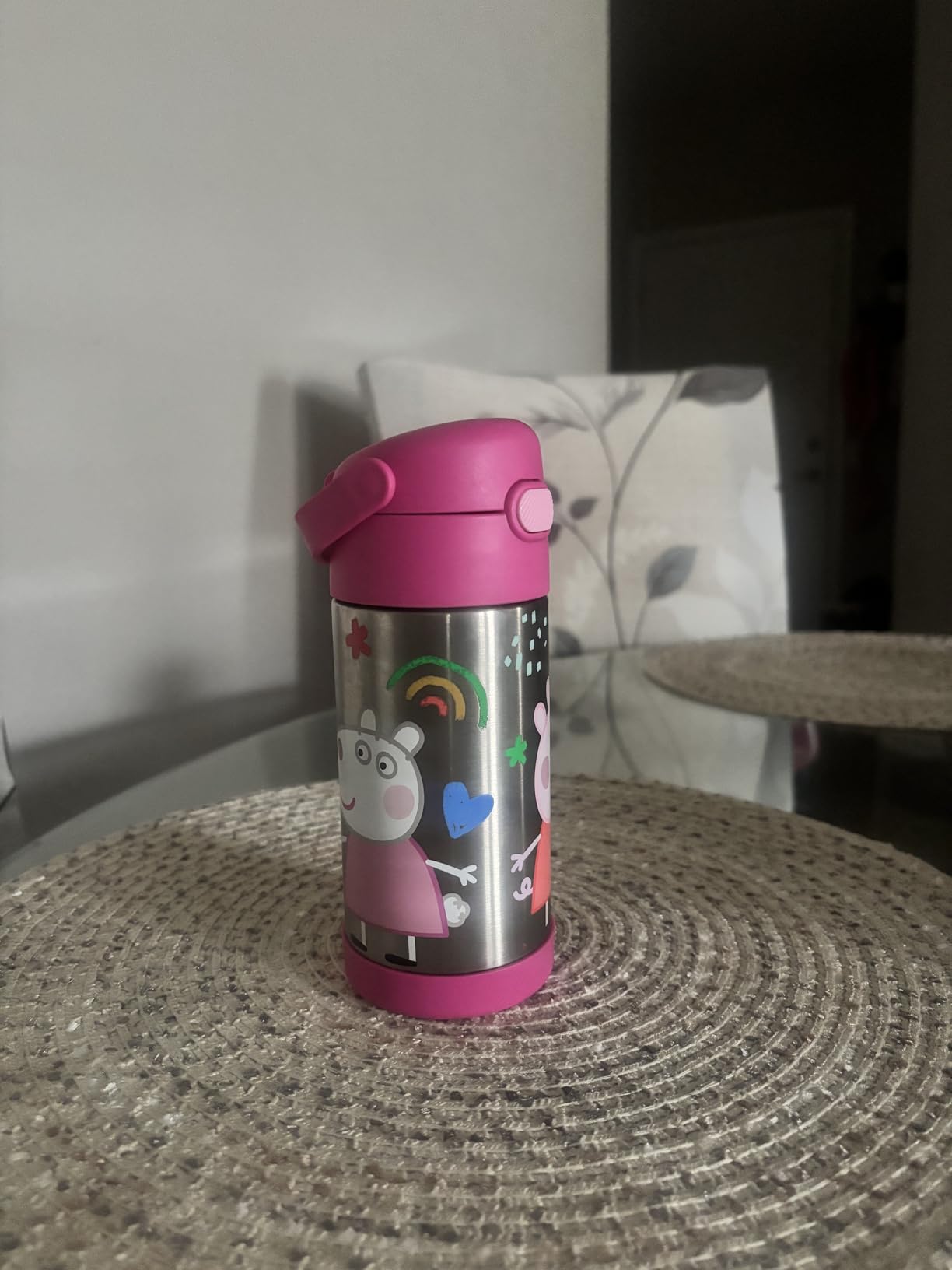 THERMOS FUNTAINER Water Bottle with Straw, 12oz, Bluey customer photo 2