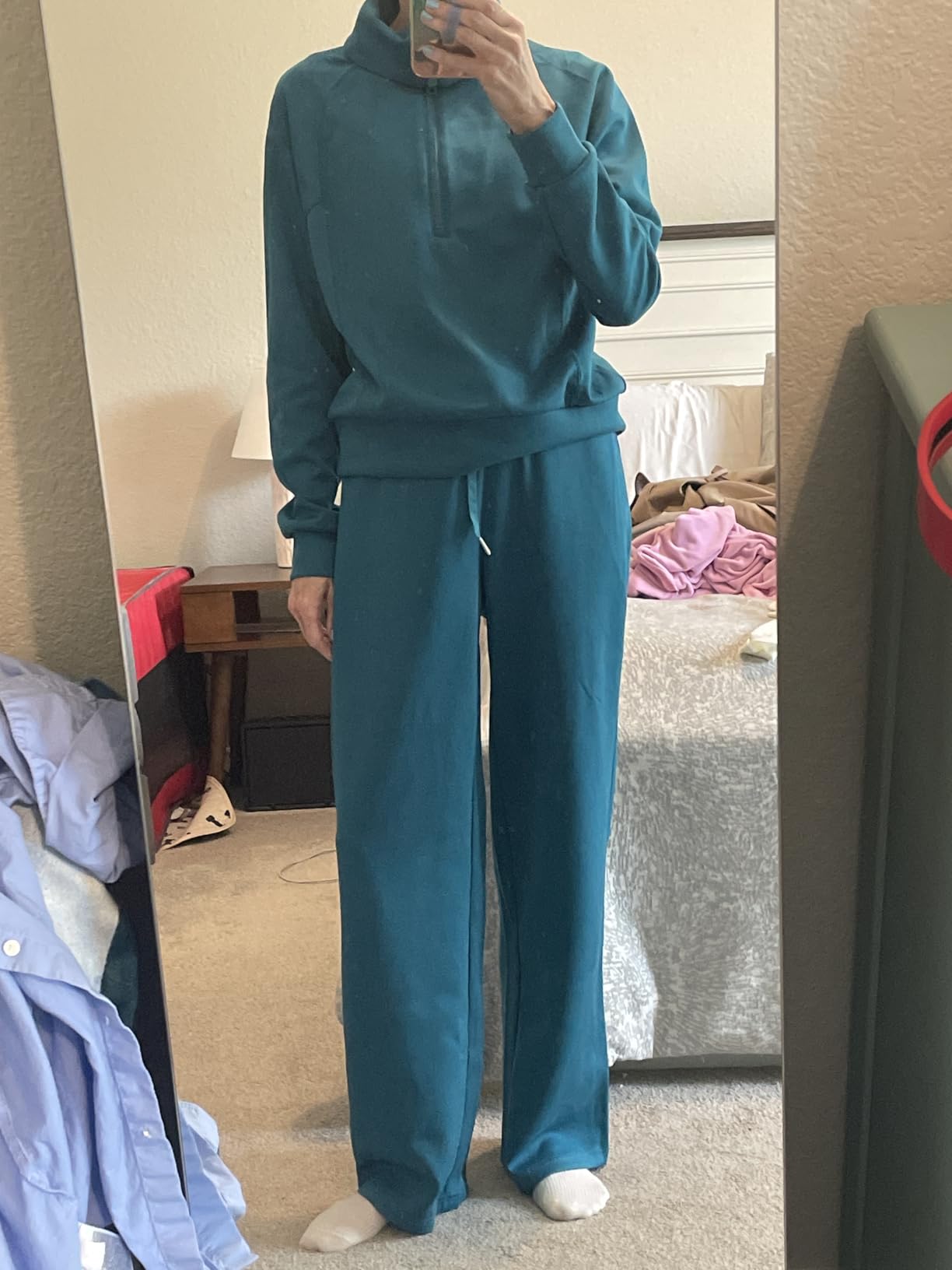 ANRABESS Women 2 Piece Set Sweatsuits Lounge Fall Outfits customer photo 2