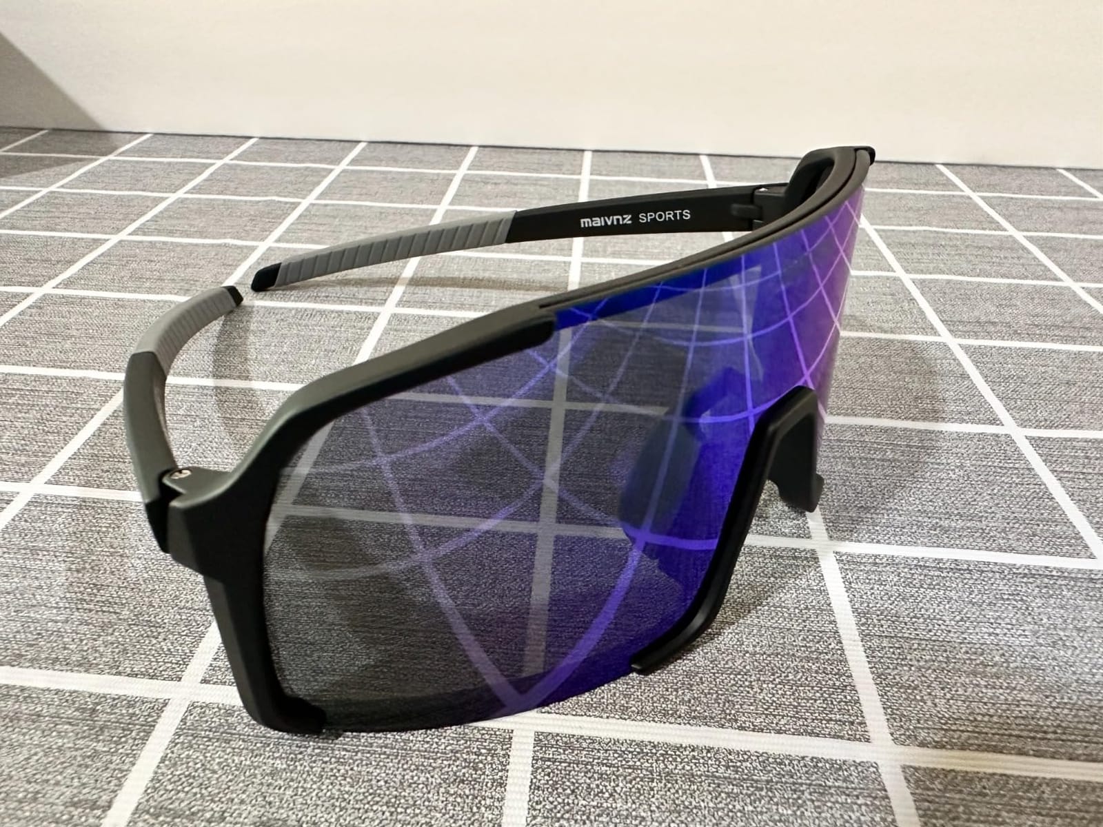 Adult Baseball Sunglasses for Men Women, UV400 Shield Sport Shades | Revo mirror sport shades with TR90 frame, non-slip nose pads, bendable temples & hard case for outfield and batting customer photo 1