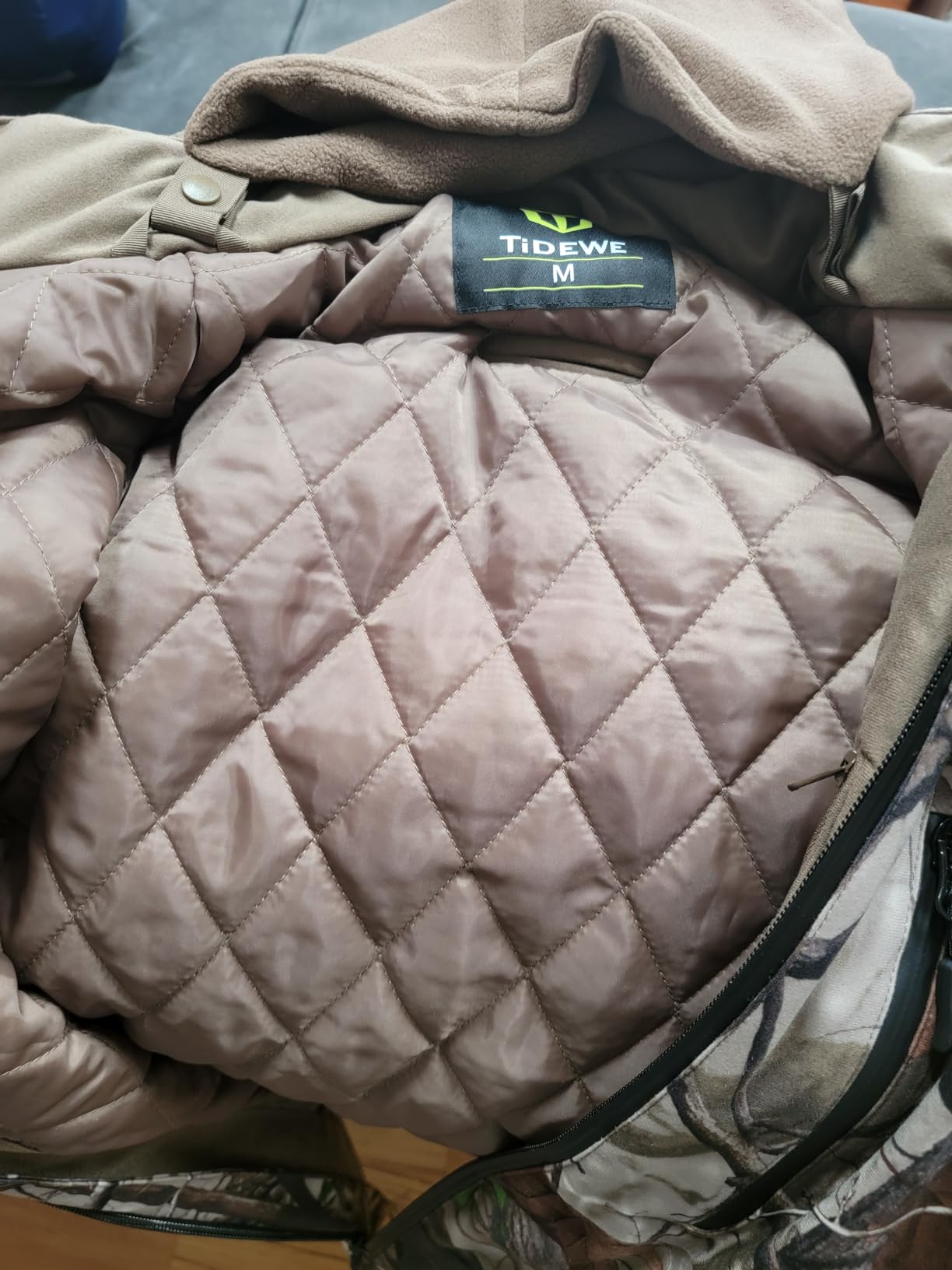 Hunting Clothes for Men with Face Mask, Silent Hunting Suit customer photo 2