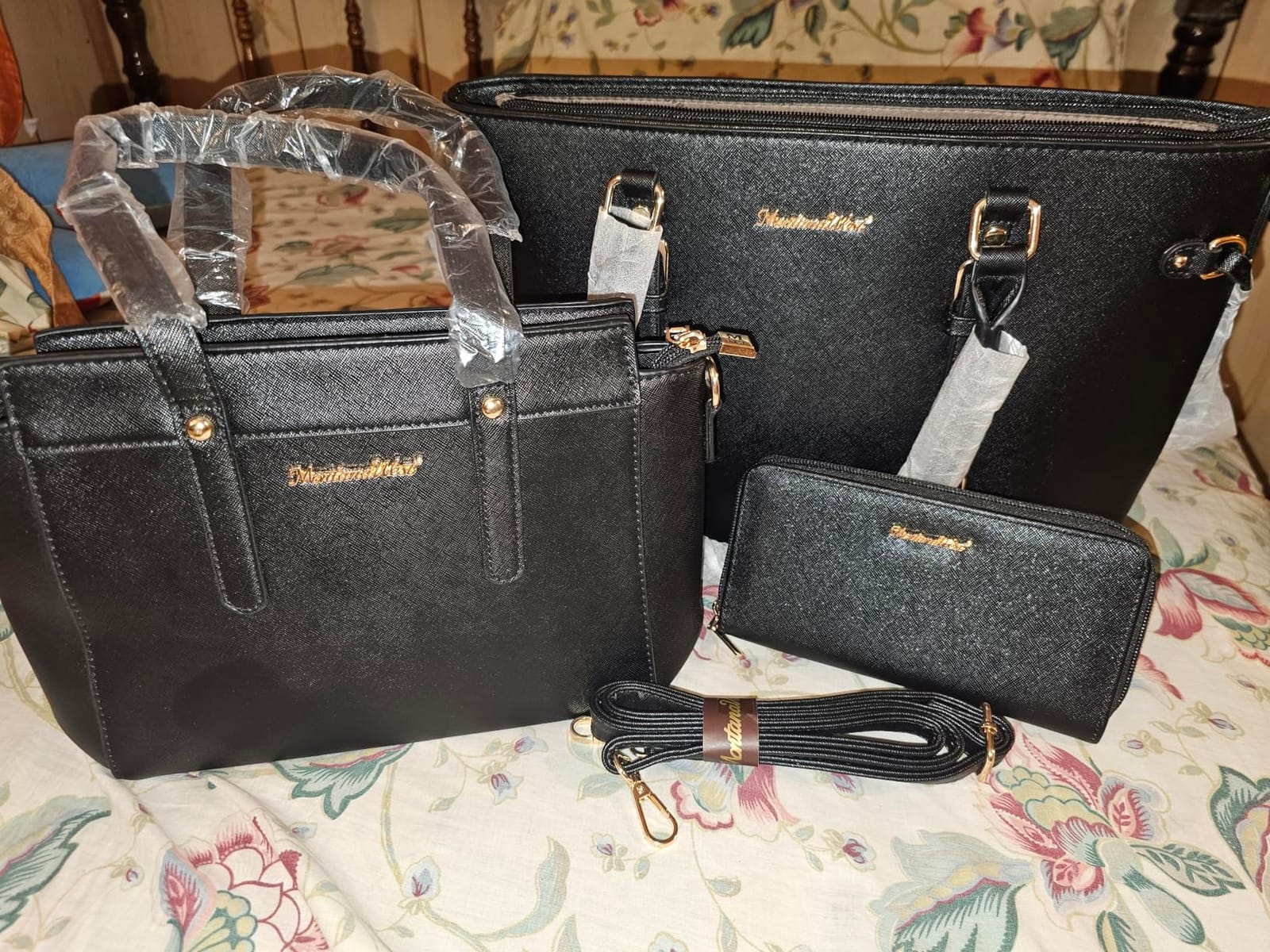 Montana West 3PCS Purses for Women Tote Bag and Wallet Set Shoulder Satchel Handbags customer photo 1