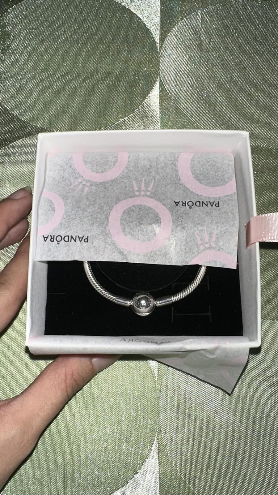 PANDORA Moments Snake Chain Bracelet customer photo 1