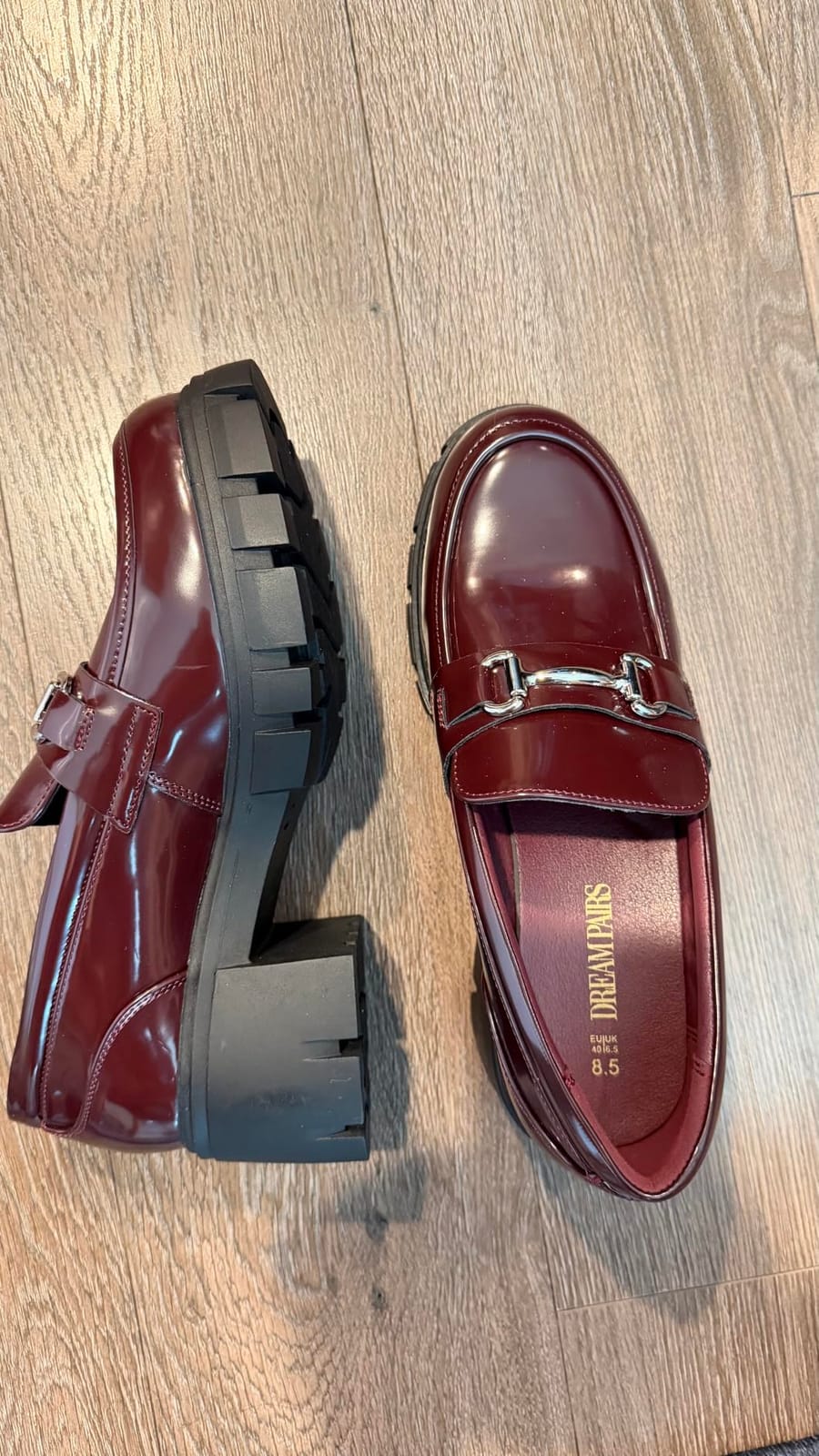 DREAM PAIRS Women's Platform Chunky Loafers customer photo 2