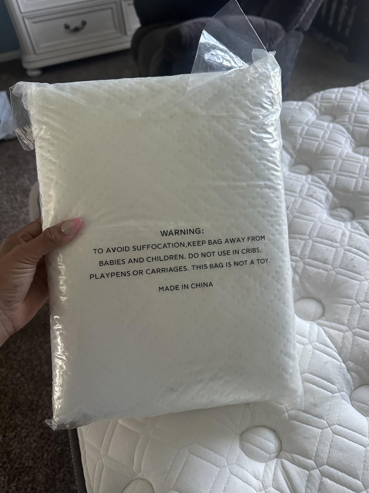100% Waterproof Queen Mattress Protector - 360 Pad Protection Against Spills, Stains & Accidents for Parents & Pet Owners - Noiseless & Cooling Viscose Made from Bamboo (White) customer photo 2