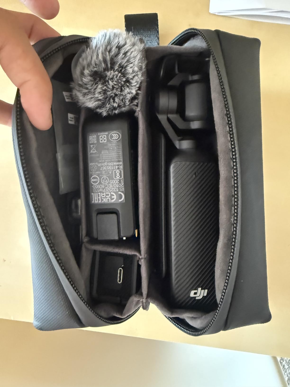 DJI Osmo Pocket 3 Creator Combo, Vlogging Camera with 1'' CMOS & 4K/120fps | 3-Axis Stabilization, Spotlight Follow, Fast Focusing, Mic Included for Clear Sound, Small Camera for Photography customer photo 1