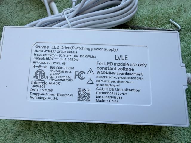 Govee Permanent Outdoor Lights Pro, 100ft with 60 RGBIC LED Lights for Daily and Accent Lighting, 75 Scene Modes for Outdoor Decor, IP67 Waterproof, Works with Alexa, Google Assistant, Matter, White customer photo 2