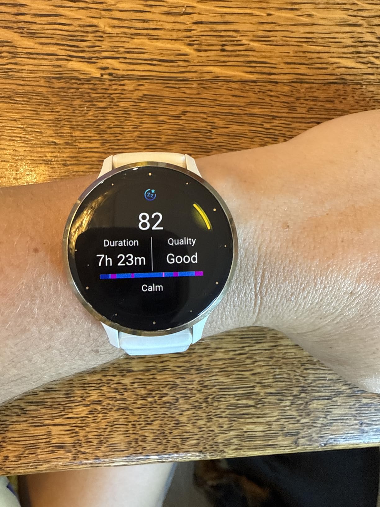 Garmin Venu 3, Running GPS Smartwatch, AMOLED Display, Advanced Health & Fitness, Up to 14 Days Battery, Slate with Black Silicone Band customer photo 1