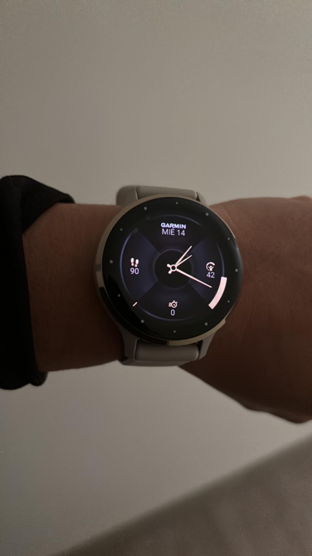 Garmin Venu 3, Running GPS Smartwatch, AMOLED Display, Advanced Health & Fitness, Up to 14 Days Battery, Slate with Black Silicone Band customer photo 2