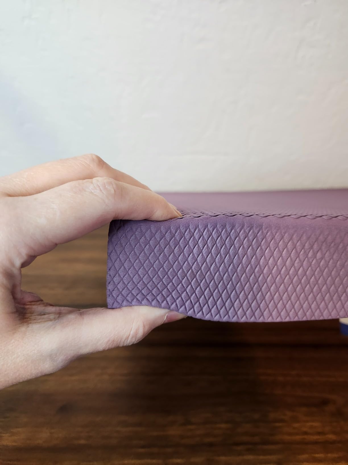 StrongTek Foam Balance Pad, High-Density TPE, 15.8 x 13 x 2 in, Non-Slip | Water-Resistant, Supportive Cushioning, Kneeling Support, Core Strength and Stability Training, Physical Therapy and Yoga customer photo 1