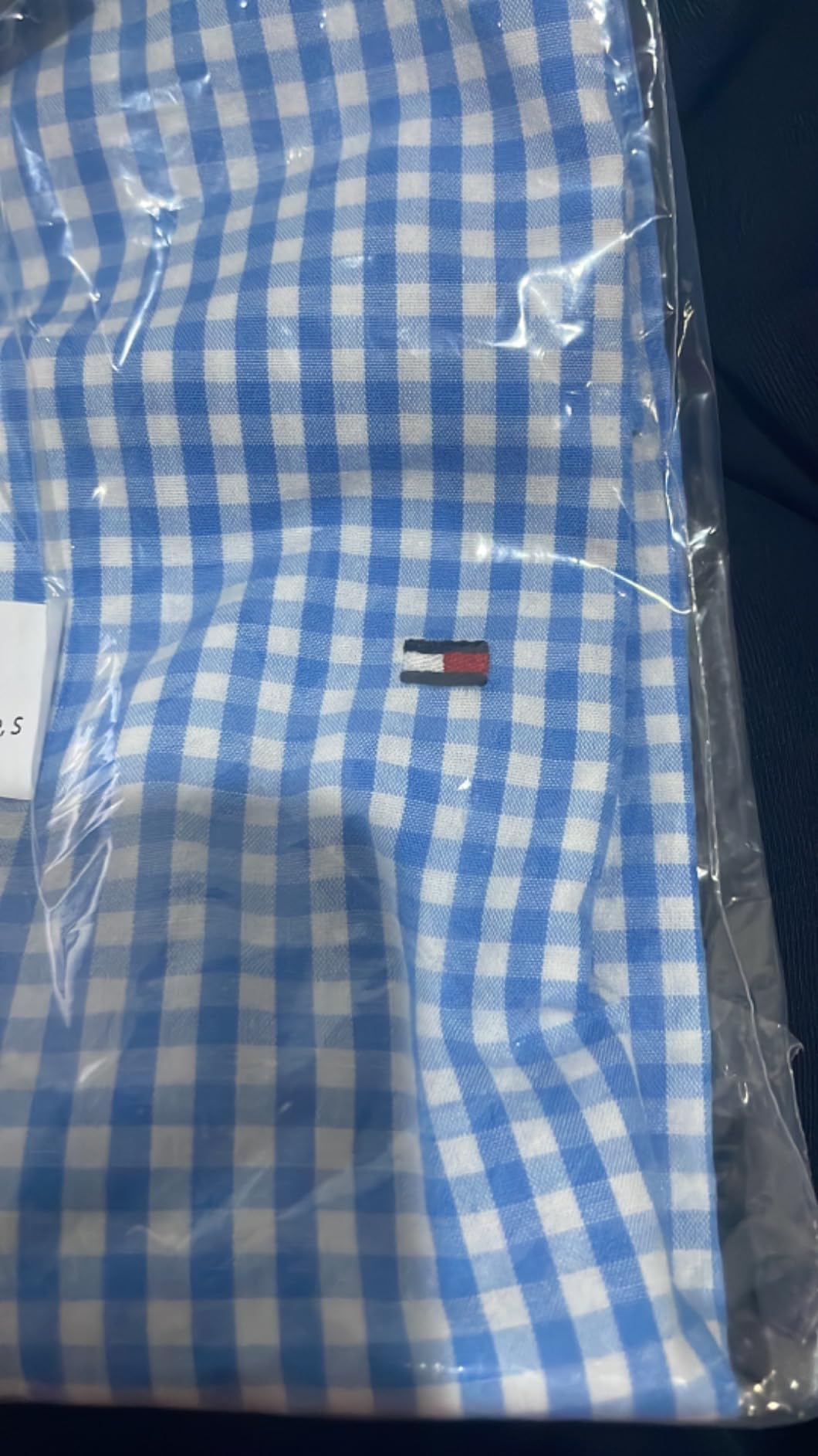 TOMMY HILFIGER Men's Signature Long Sleeve Casual Button Down Shirt in Regular Fit 2025 Collection customer photo 2