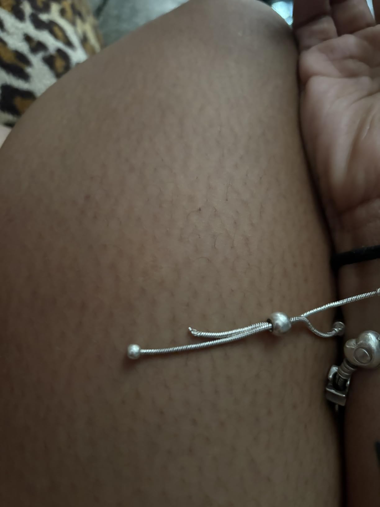 PANDORA Moments Snake Chain Slider Bracelet customer photo 1