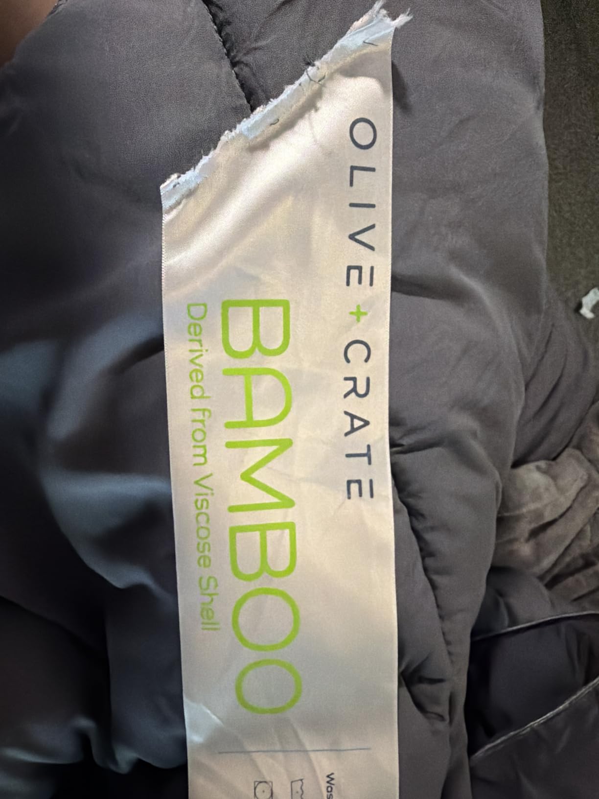 Olive + Crate Bamboo Comforter - Queen Size Duvet Insert, 88