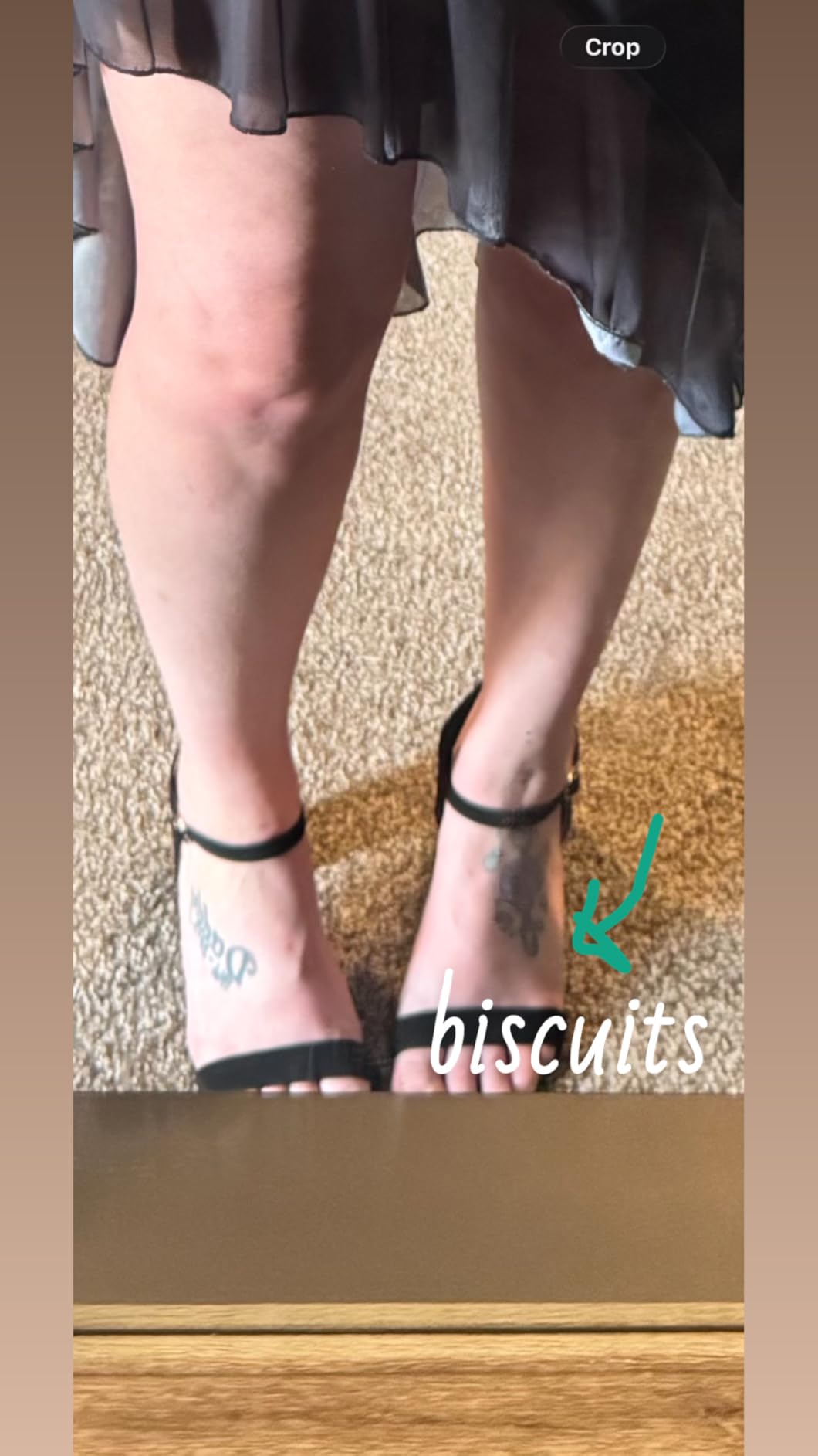 Women Nude Black White Open Toe 1 Inch Block Low Heel Sandals Daily customer photo 2