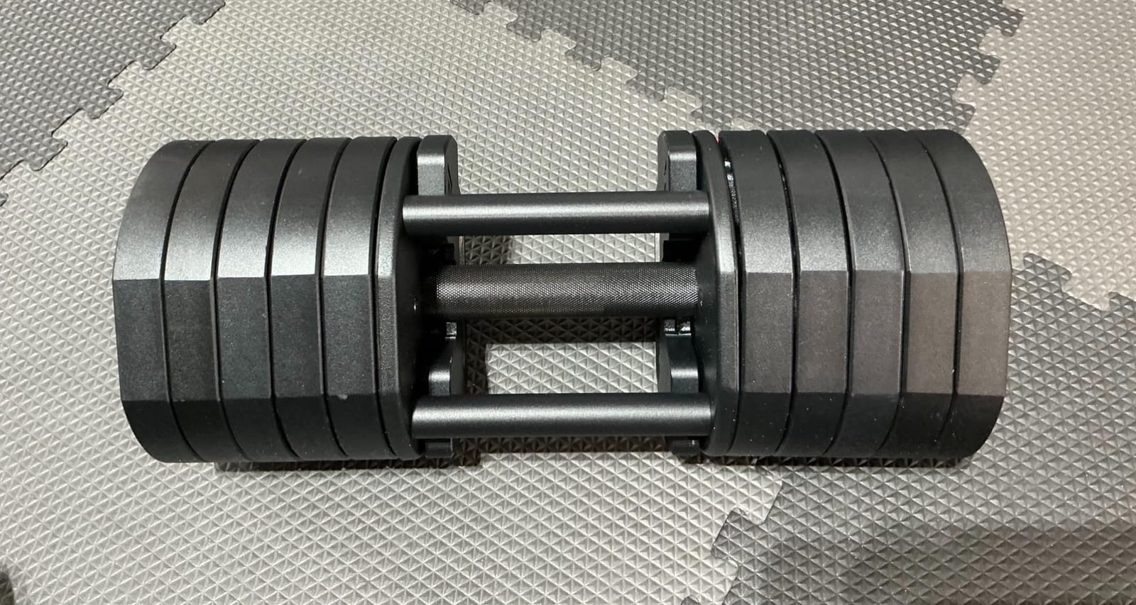 REP Fitness QuickDraw Adjustable Dumbbell Set, Pair, 30/40/50/60 lb Each, Steel Plates, Knurled Handle, Lock-N-Load Switch, Space-Saving Compact Free Weights, Strength Training, Home Gym, Men & Women customer photo 2