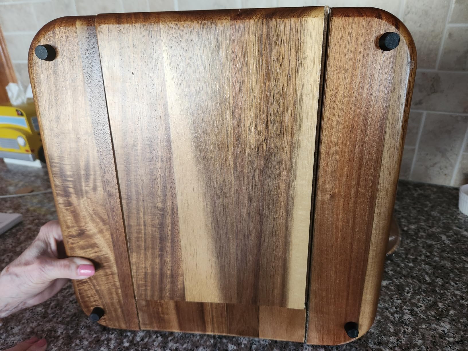 SMIRLY Charcuterie Board Set with Serving Accessories, Acacia | Serving Board Gift for Housewarmings, Weddings and Birthdays, Great for Hosting parties, Wine Nights and Celebrations customer photo 1