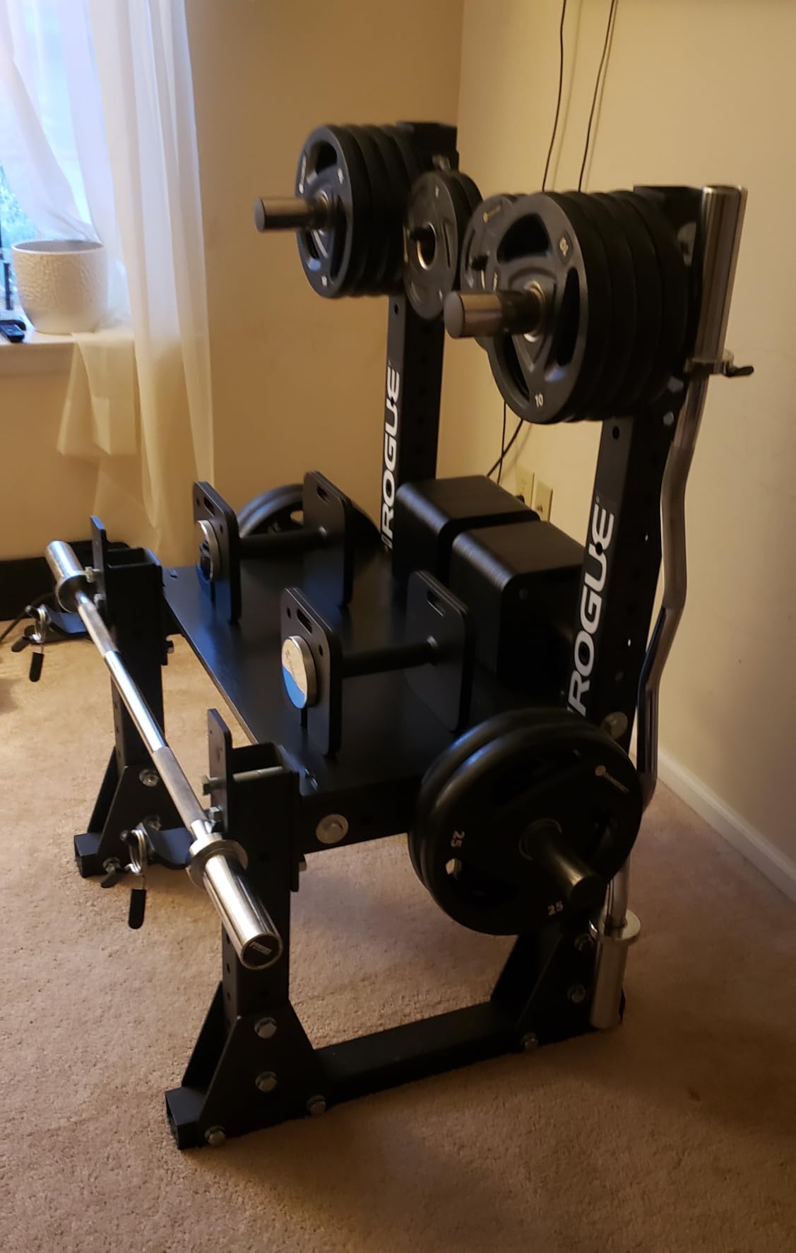 Eisenlink Adjustable Dumbbell Set, 10-50/80lb, 5lb Increments, Quick-Lock | Square Weight Dumbbells for Home Gym Fitness (50/80lb×2) customer photo 2