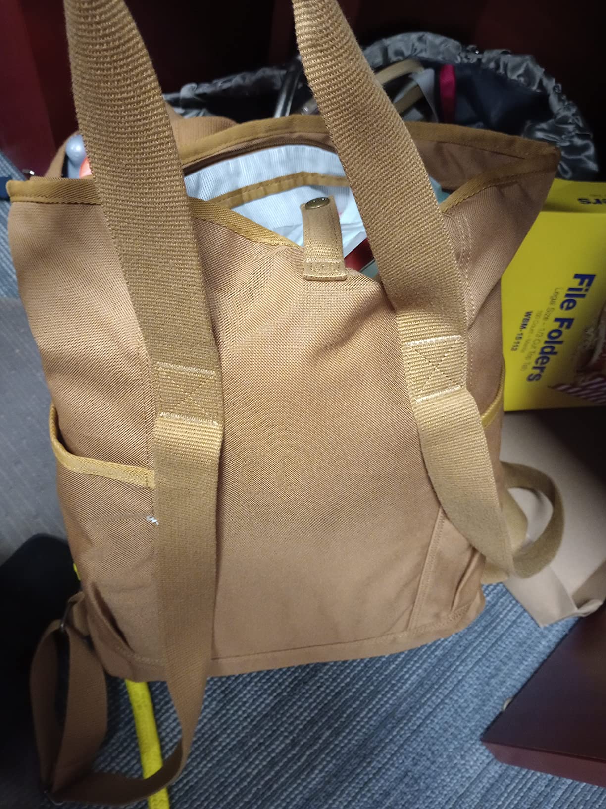 Carhartt Convertible Backpack Tote Black customer photo 2