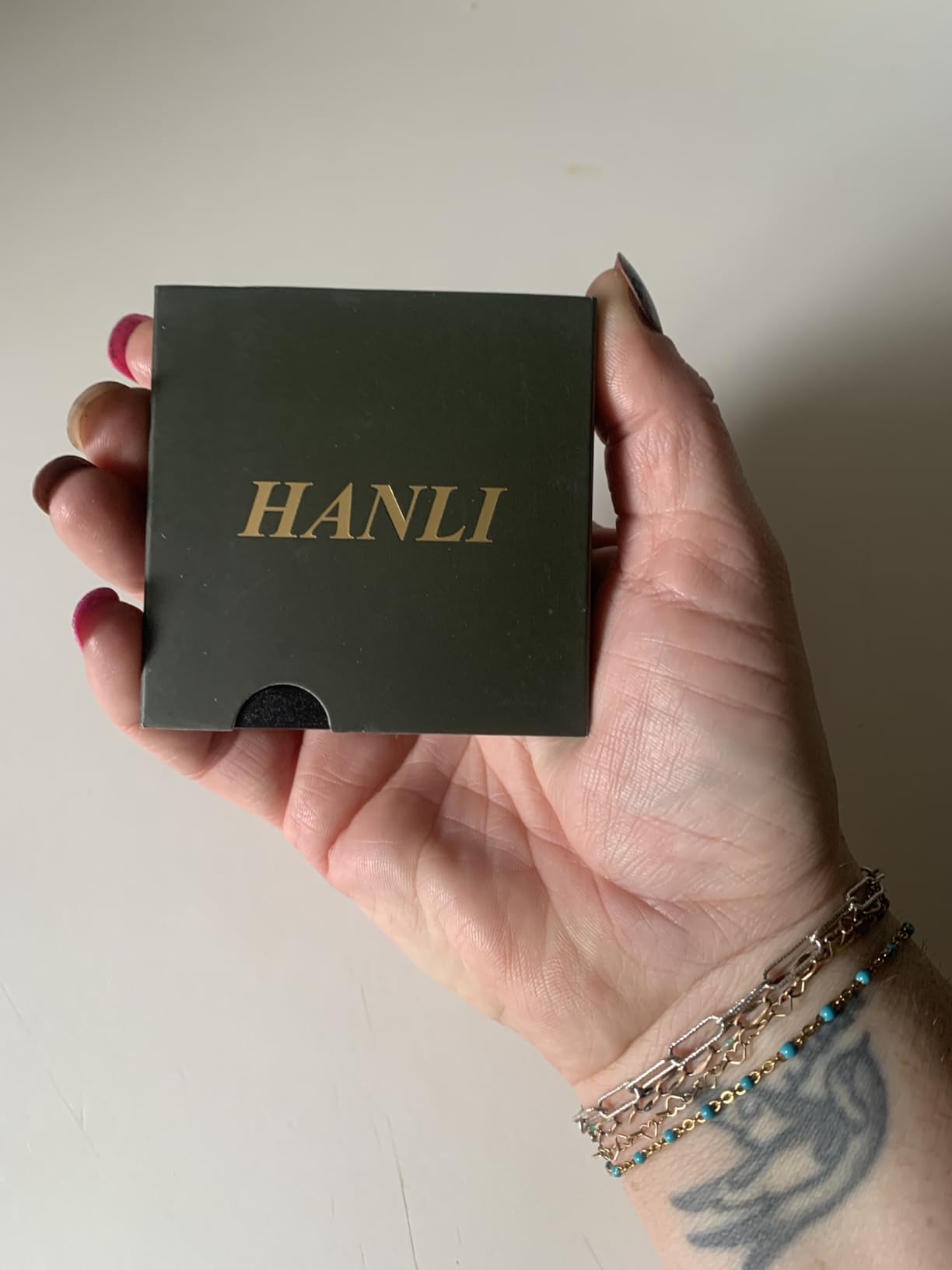 HANLI Initial Necklaces for Women - 14k Gold Plated Dainty Letter Necklace Alphabet A-Z Necklace Personalized Monogram Name Necklaces for Women Jewelry Gifts for Her customer photo 1