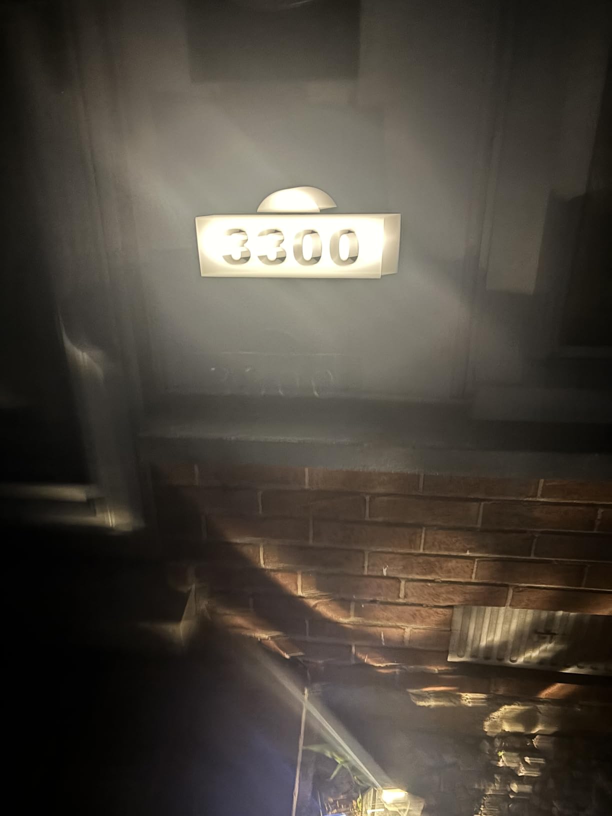 Solar Address Signs for Yard, Solar Powered Address Sign with Warm White & Cold White, IP65 Waterproof Solar House Numbers for Outside, LED Illuminated Plaques Wall Mounted & In Ground customer photo 1