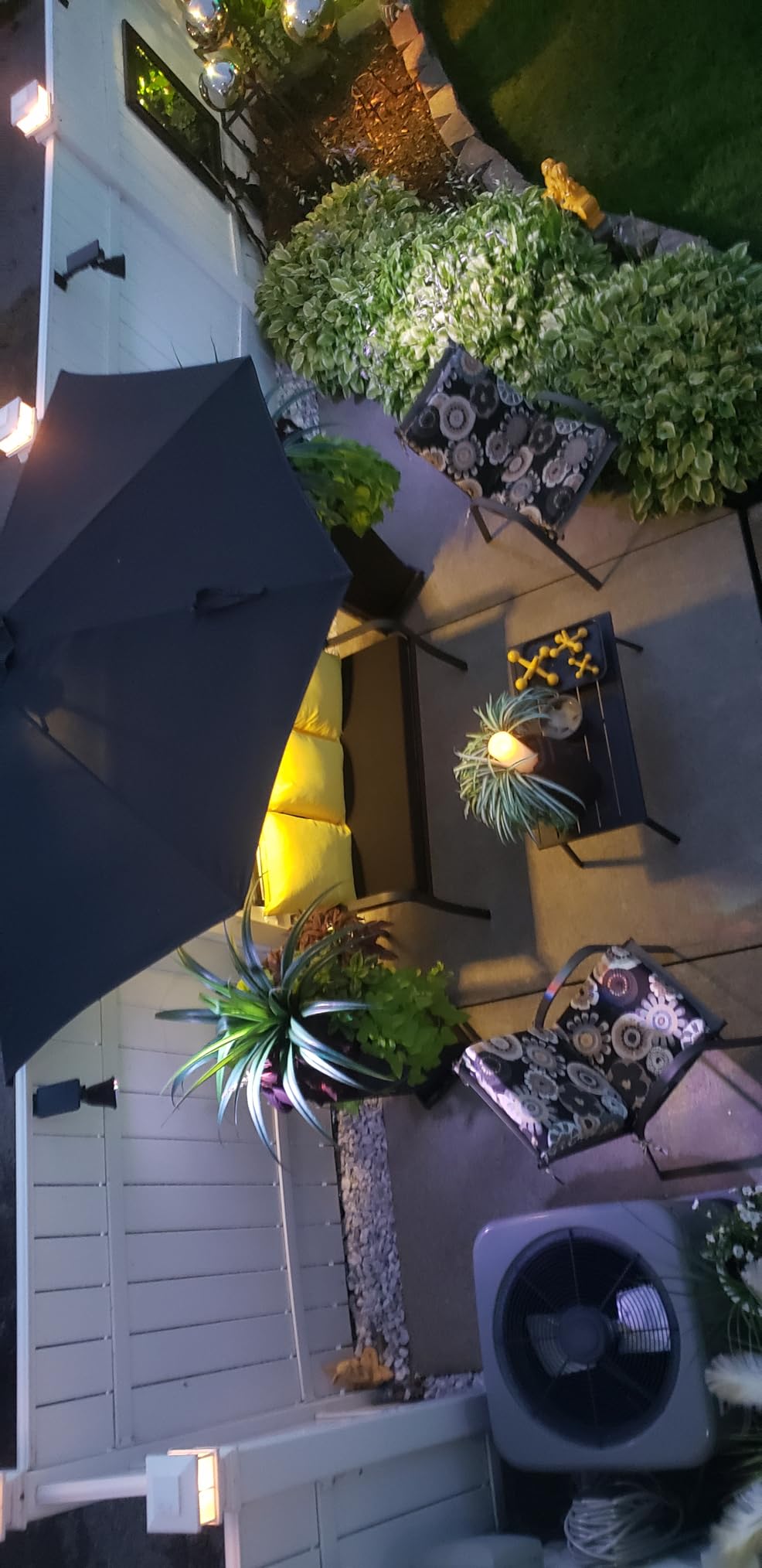LATME Patio Umbrella Light Rechargeable - 10-25 Hours Runtime, Umbrella Pole Light 3 Lighting Modes Cordless, Patio Pool Accessories and Backyard Decor (Warm Yellow) customer photo 2