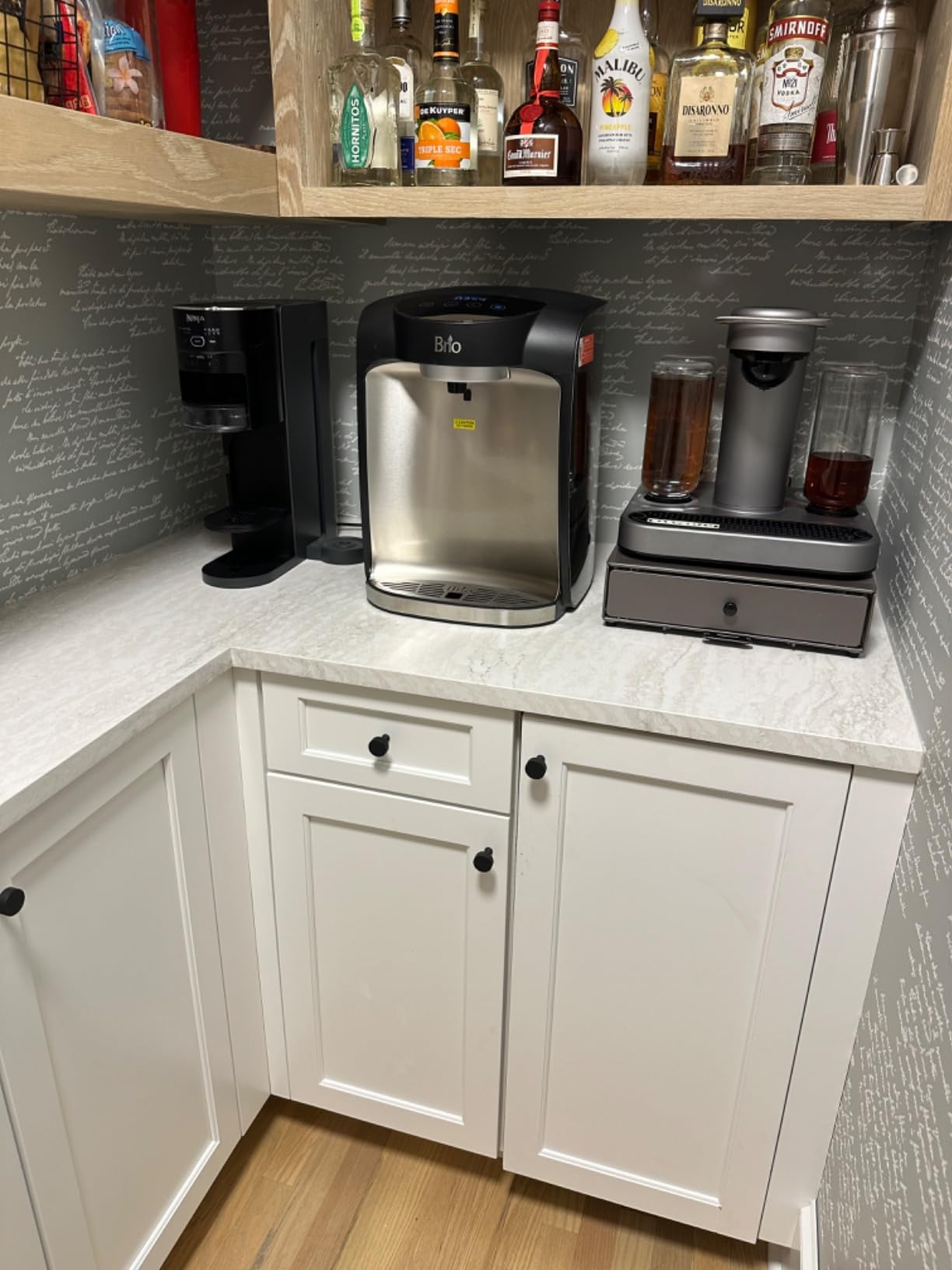 Brio 800 Bottleless Countertop Water Cooler w/ 2-Stage Filtration | Self Cleaning, Digital Display, 3-Temp (Hot Cold & Room Temperature) Filtered Drinking Water Dispenser for Bar Home Kitchen & Office customer photo 2